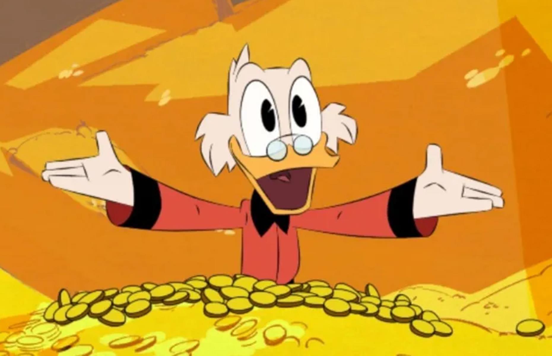10th: Scrooge McDuck, $9.1 billion (£7.2bn