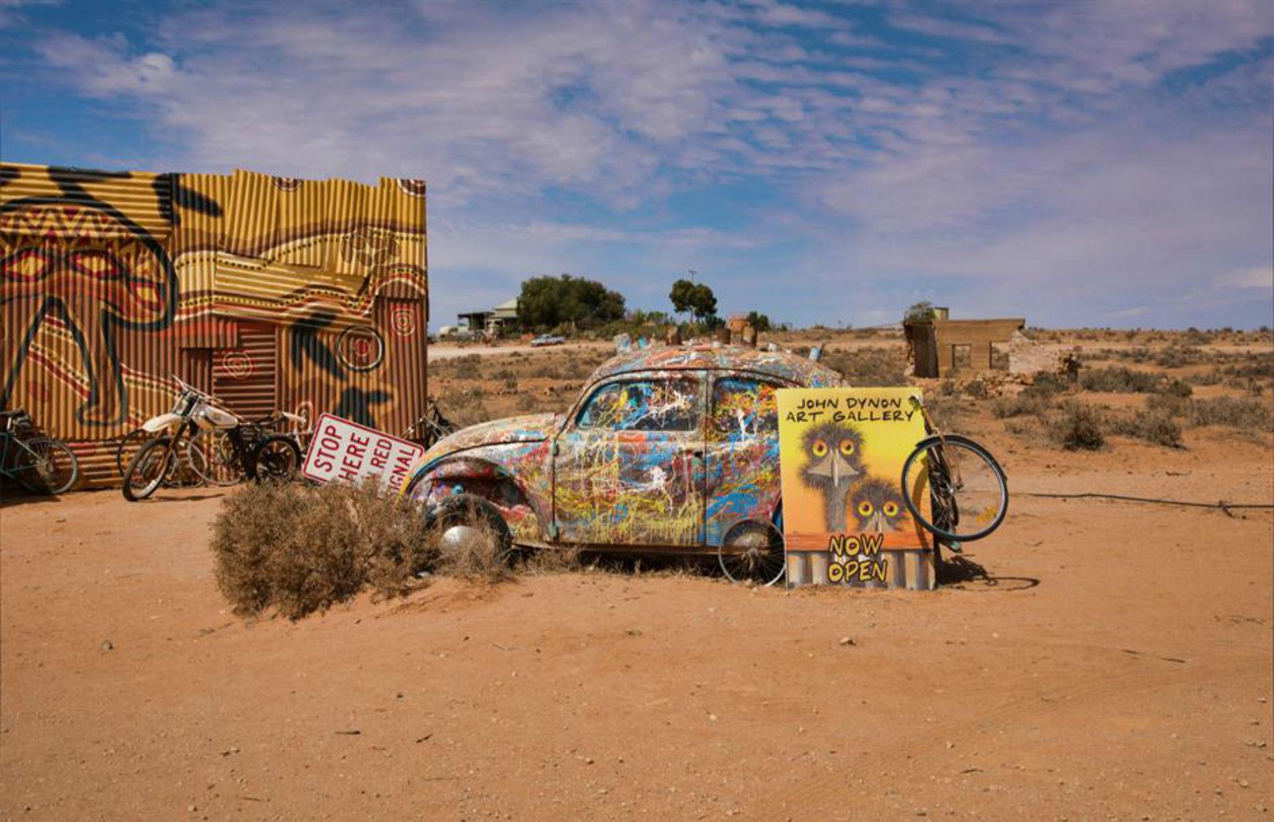 The forgotten town of Silverton, New South Wales, Australia