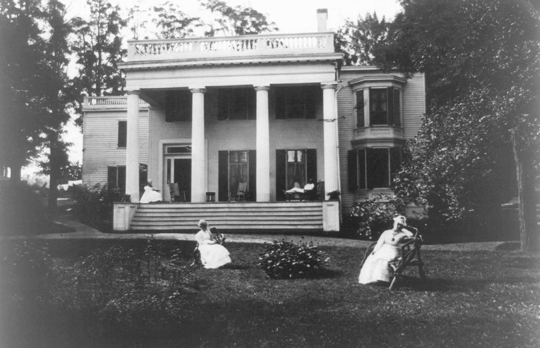 1872: Casa de verano de la infancia de Theodore Roosevelt
