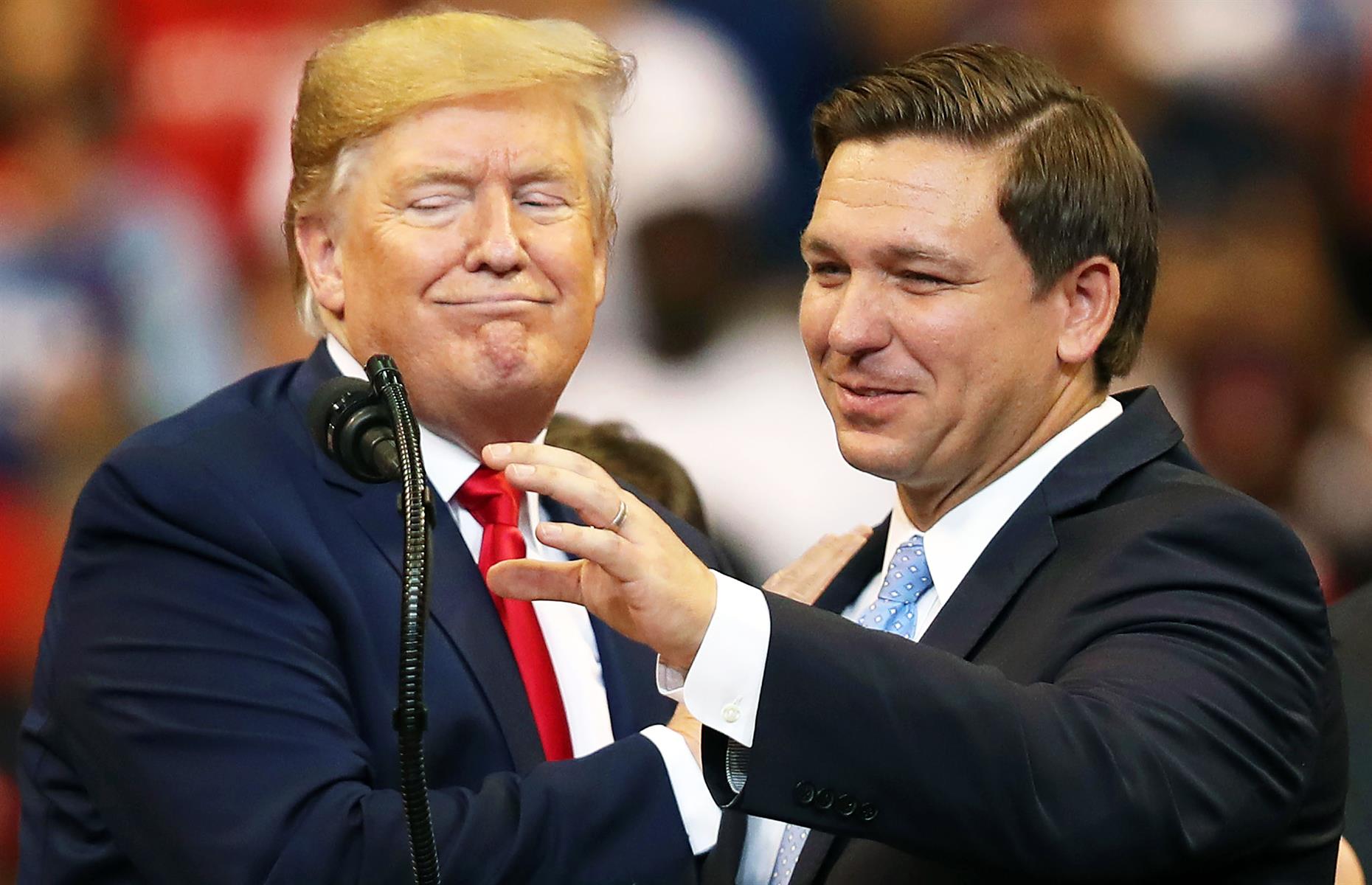 DeSantis posts increase in net worth