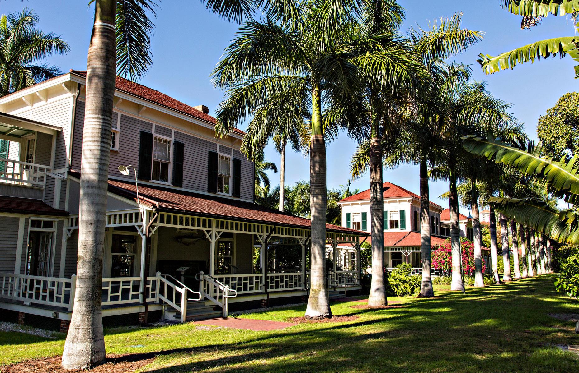 Thomas Edison's Seminole Lodge winter retreat in Fort Myers, Florida