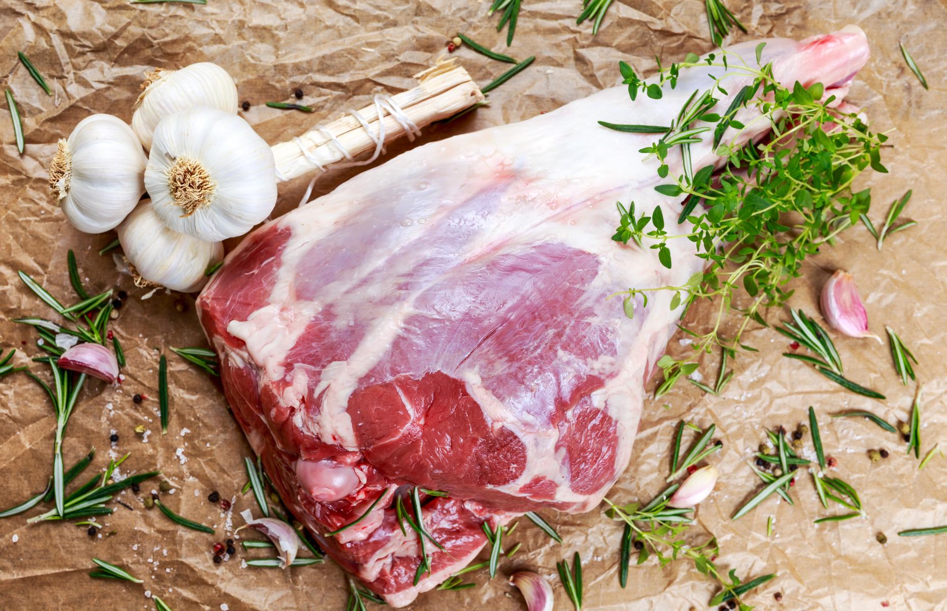 22. Inject lamb with hypodermic needles