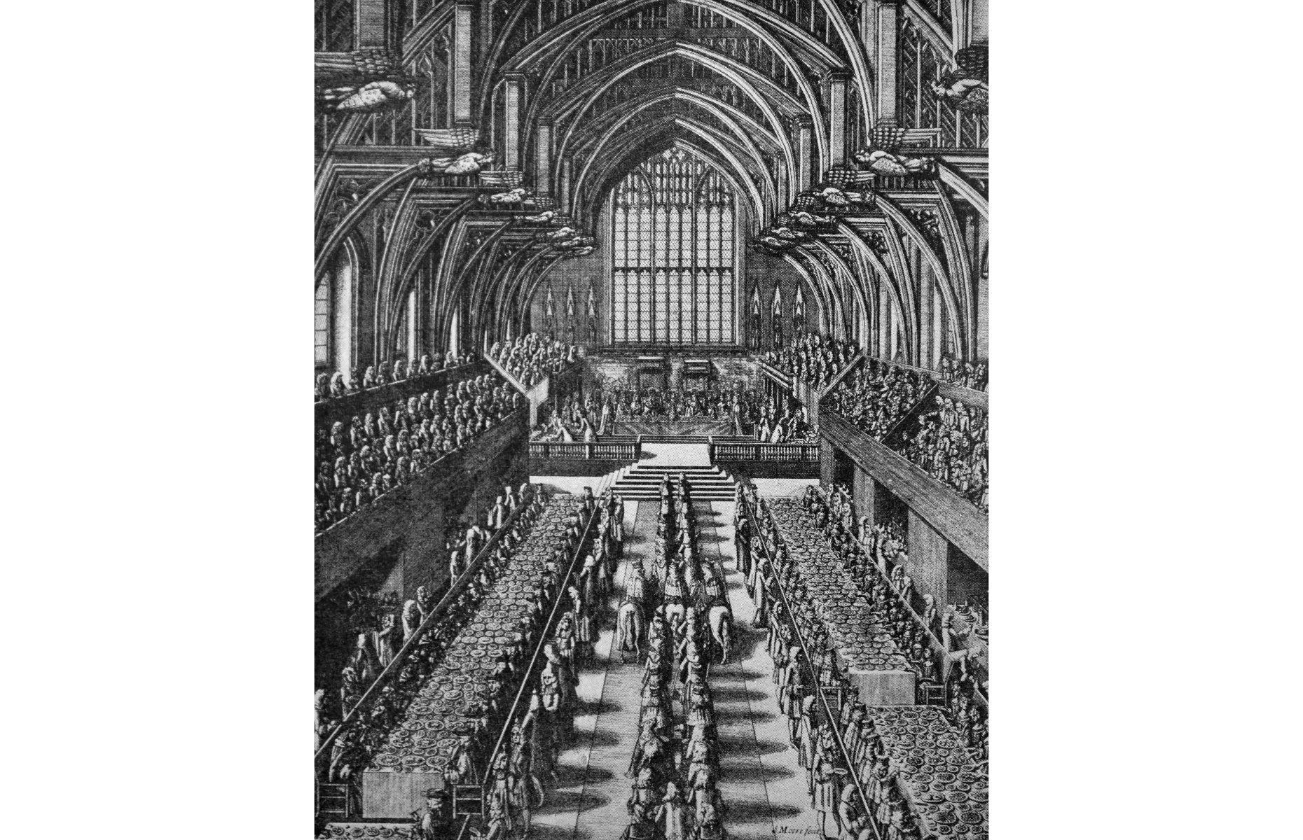 14. Richard III's coronation banquet, 1483
