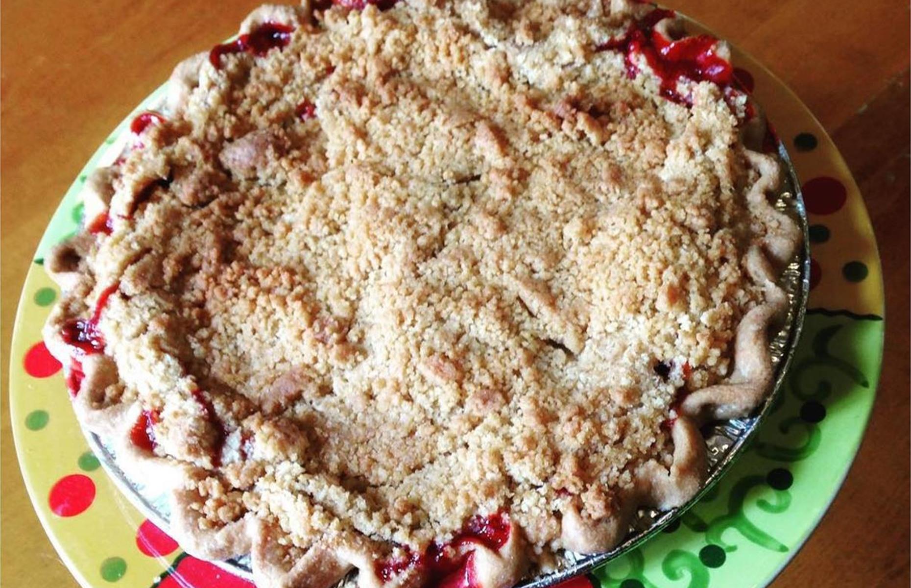 Georgia: strawberry crumble, The Pie Hole, Roswell