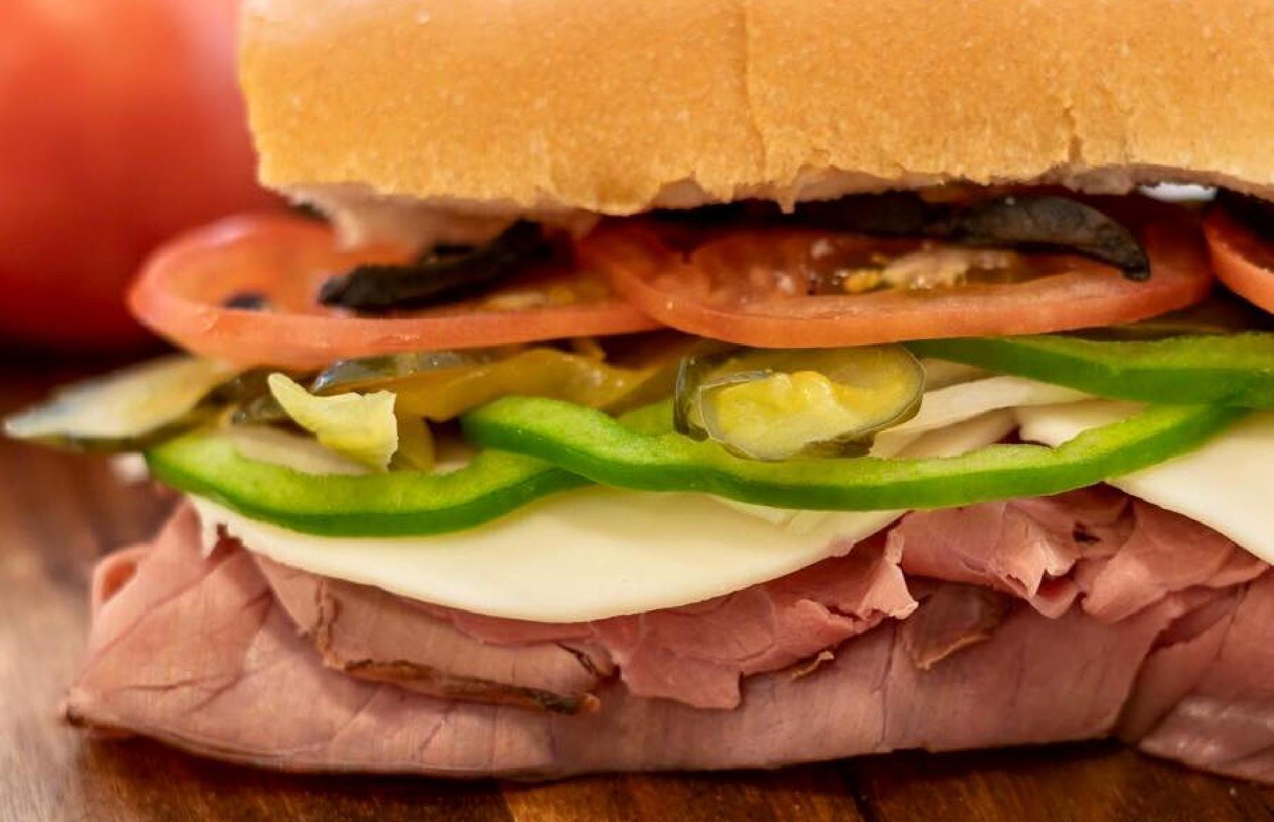 Copycat Subway Turkey Sandwich with Ham - From Michigan To The Table