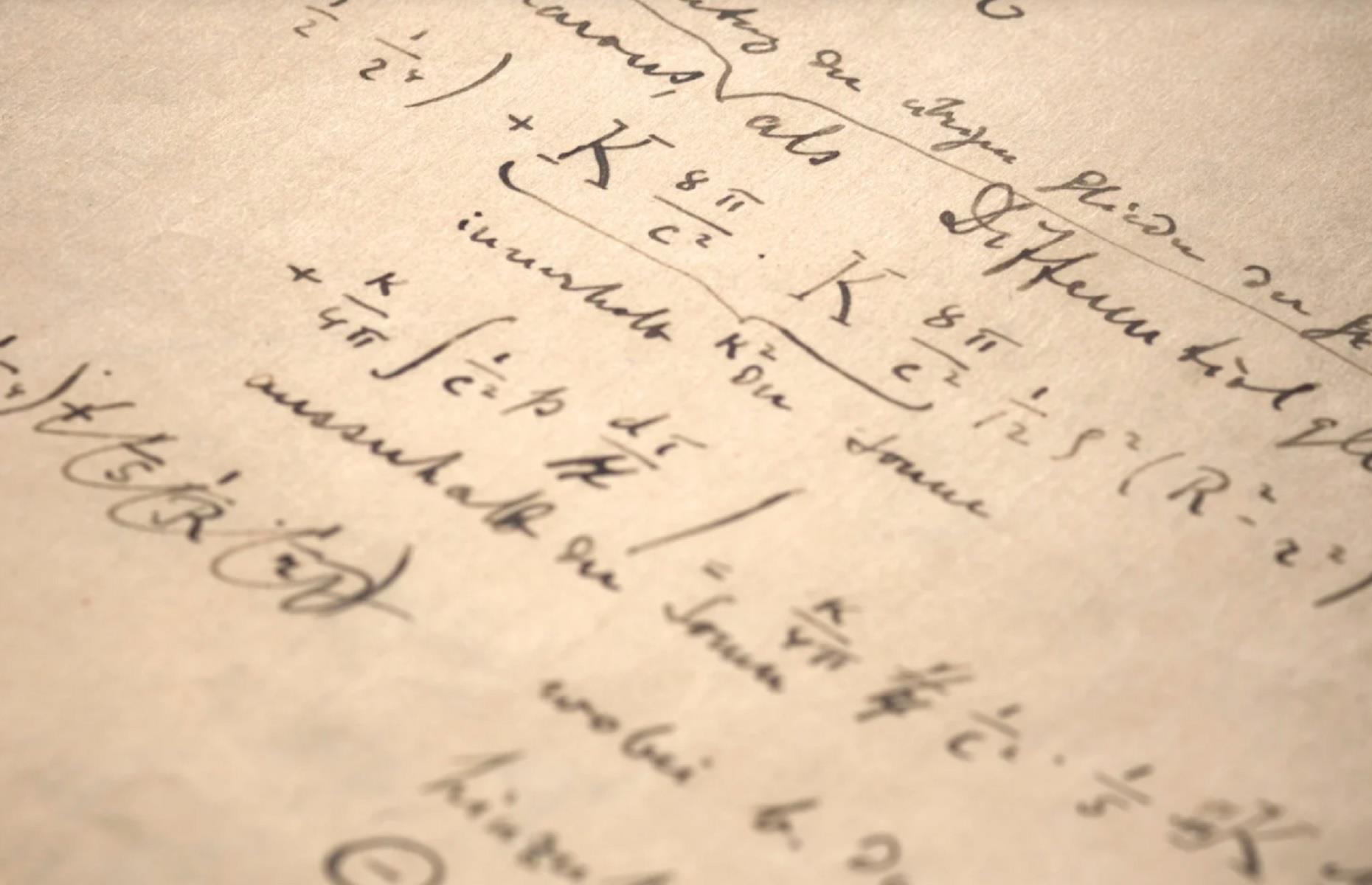 Einstein's early calculations: $13 million (£9.8m)
