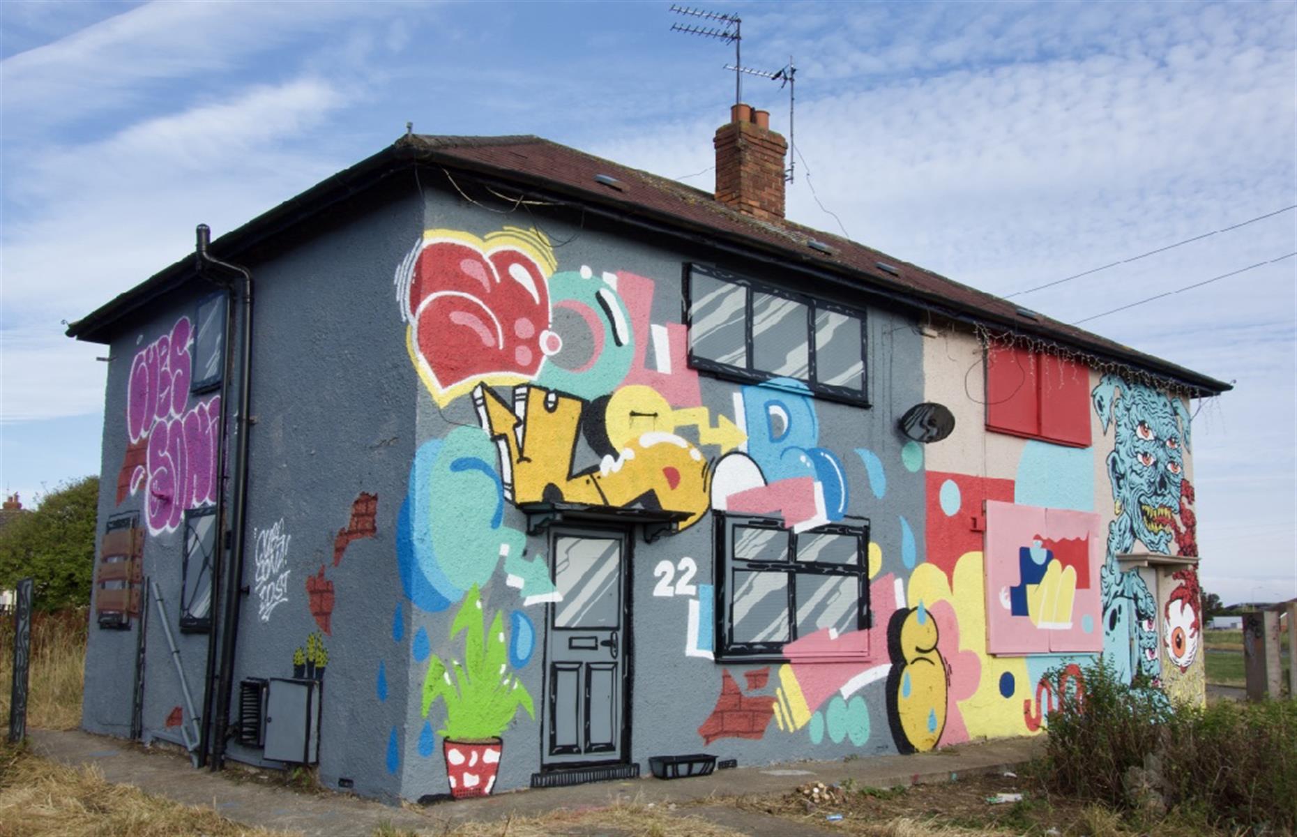 Graffiti House, Kingston-upon-Hull, UK