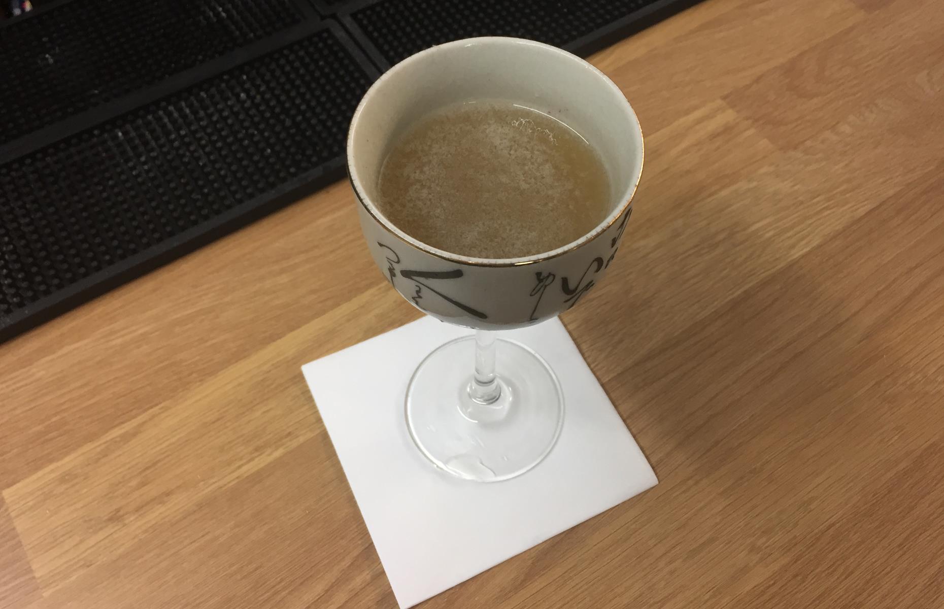 The drink to order when testing out a new cocktail bar is…