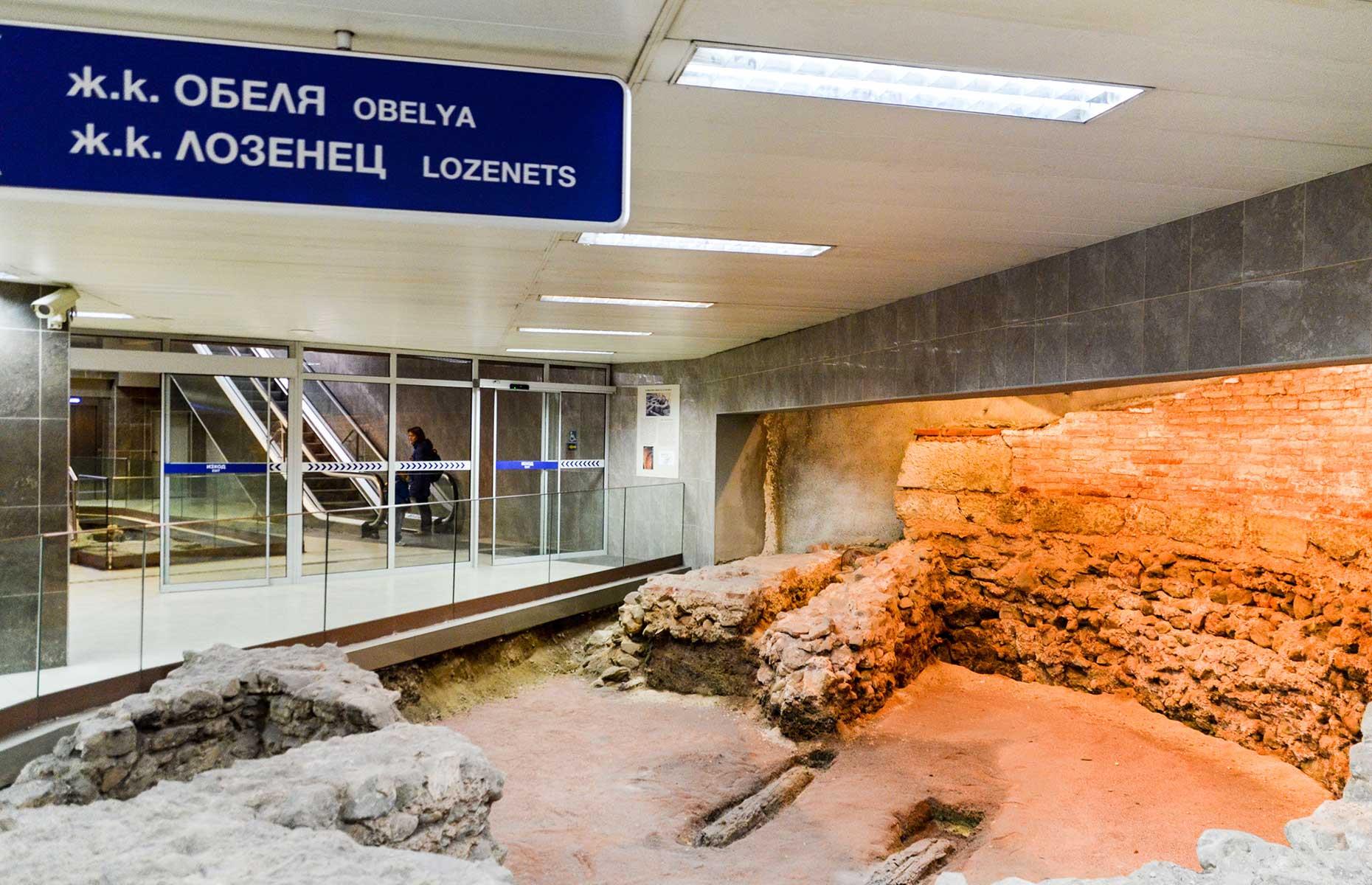 Roman ruins, Sofia, Bulgaria