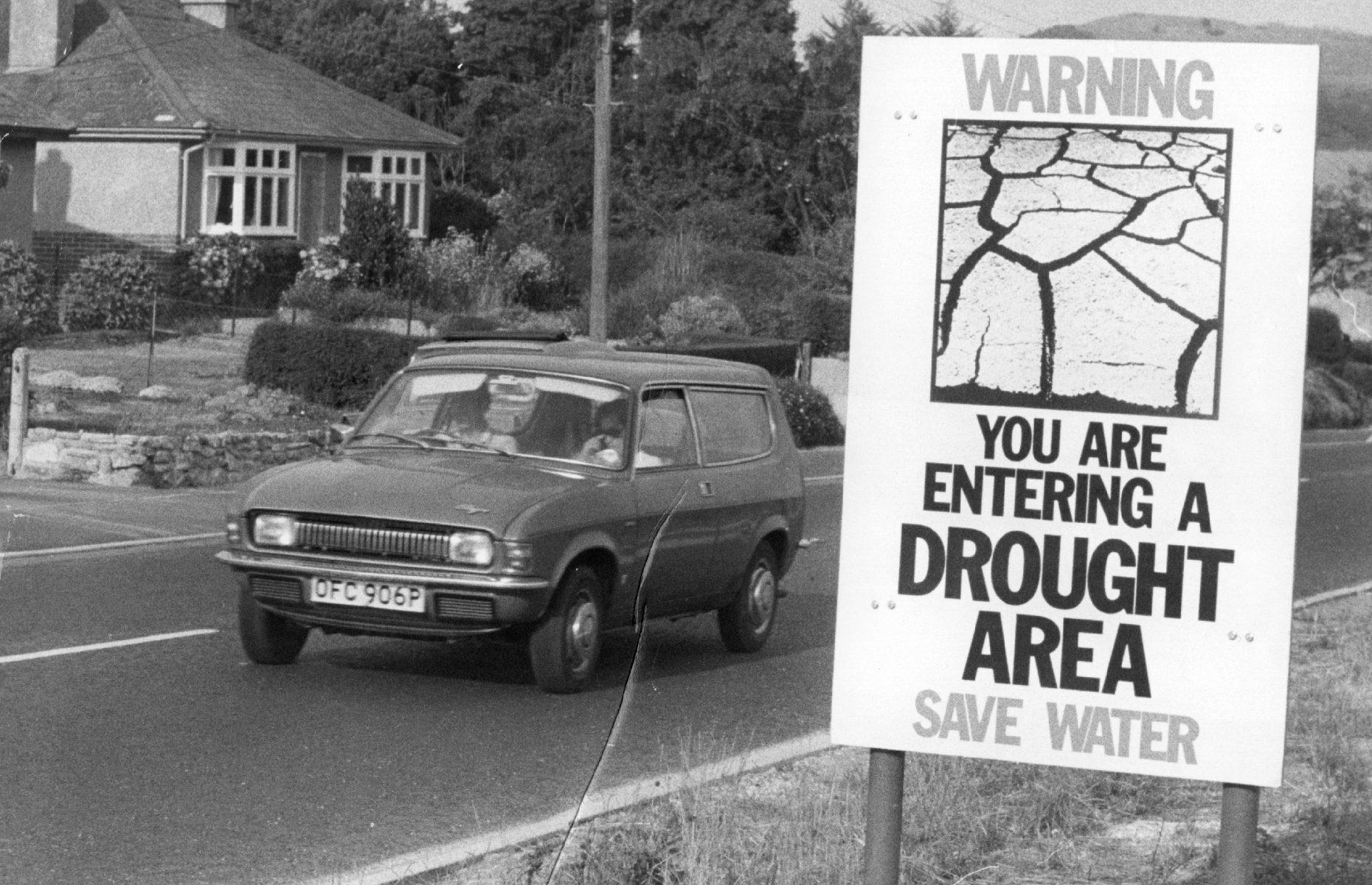 The UK’s worst drought in history was in 1975