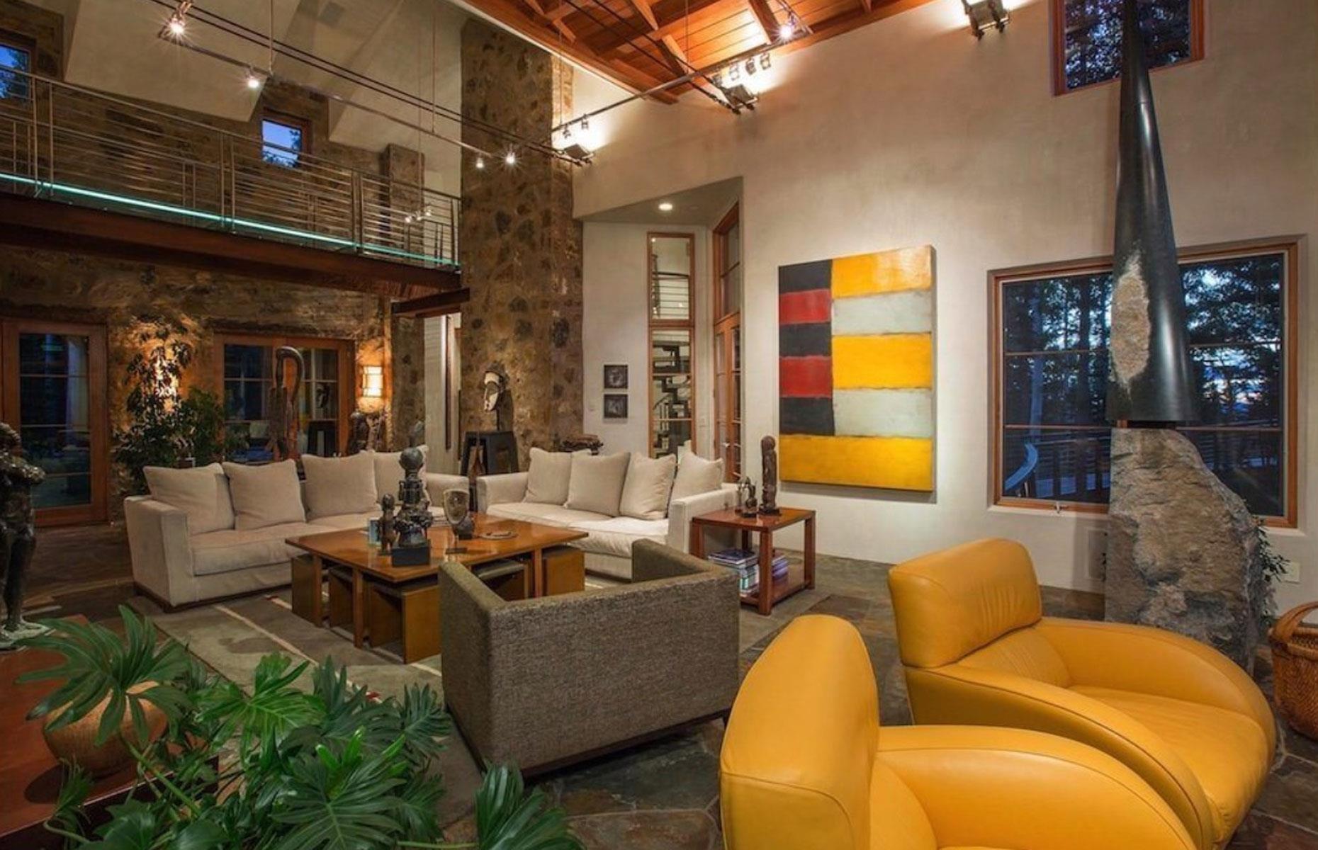 Oprah's contemporary ski chalet, Telluride, Colorado