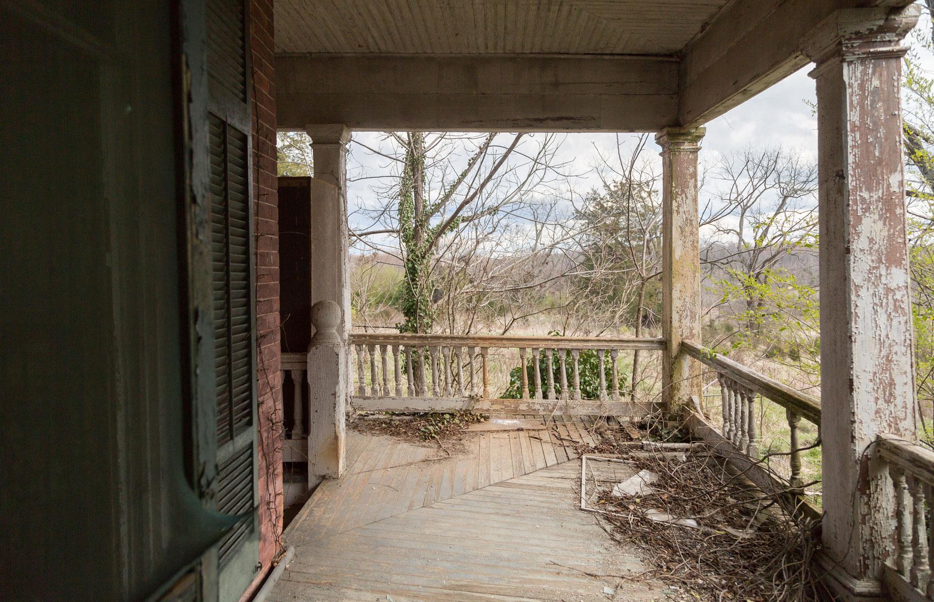 Picturesque porch