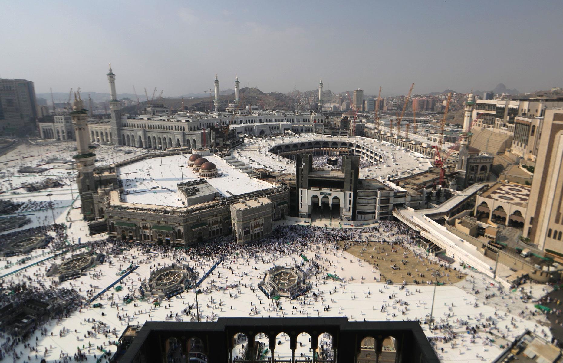Masjid al-Haram, Mecca: $100 billion (£72.6bn)