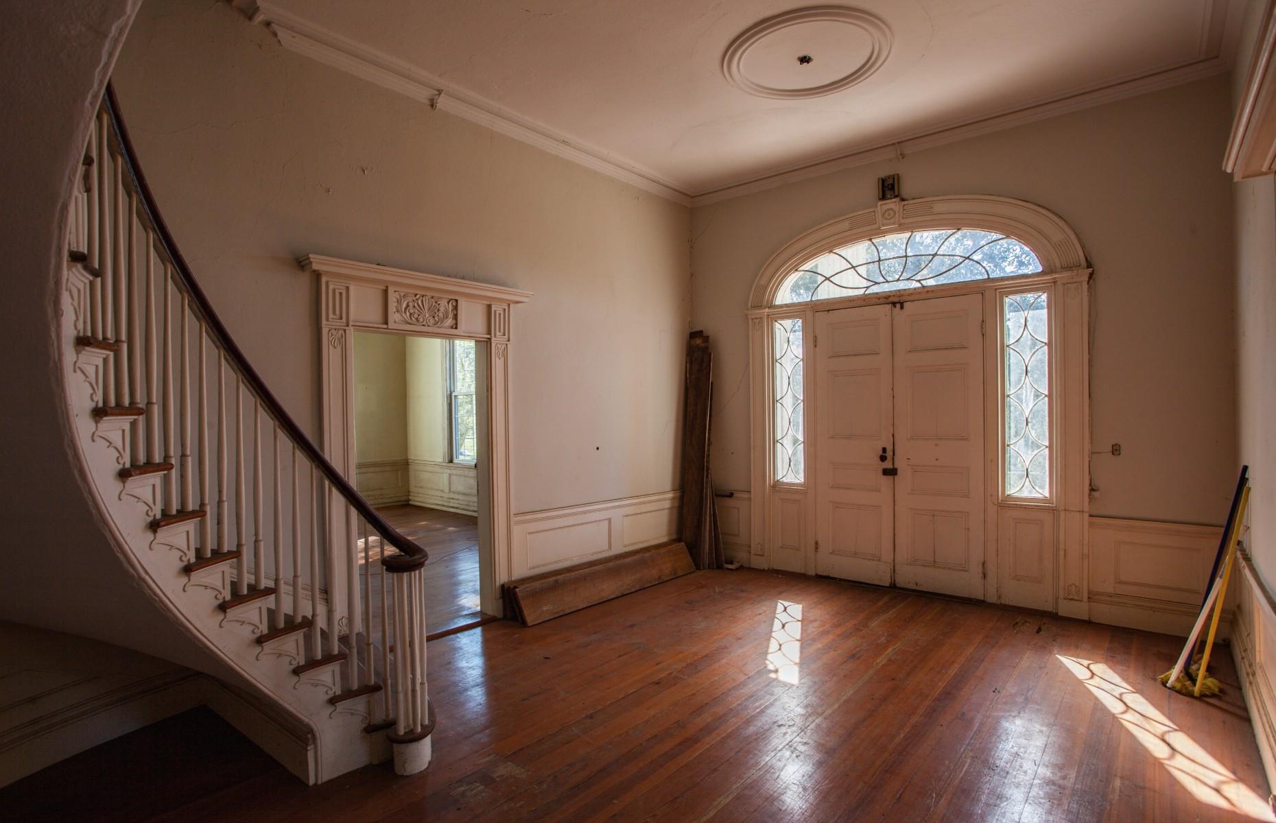 Before: the entryway