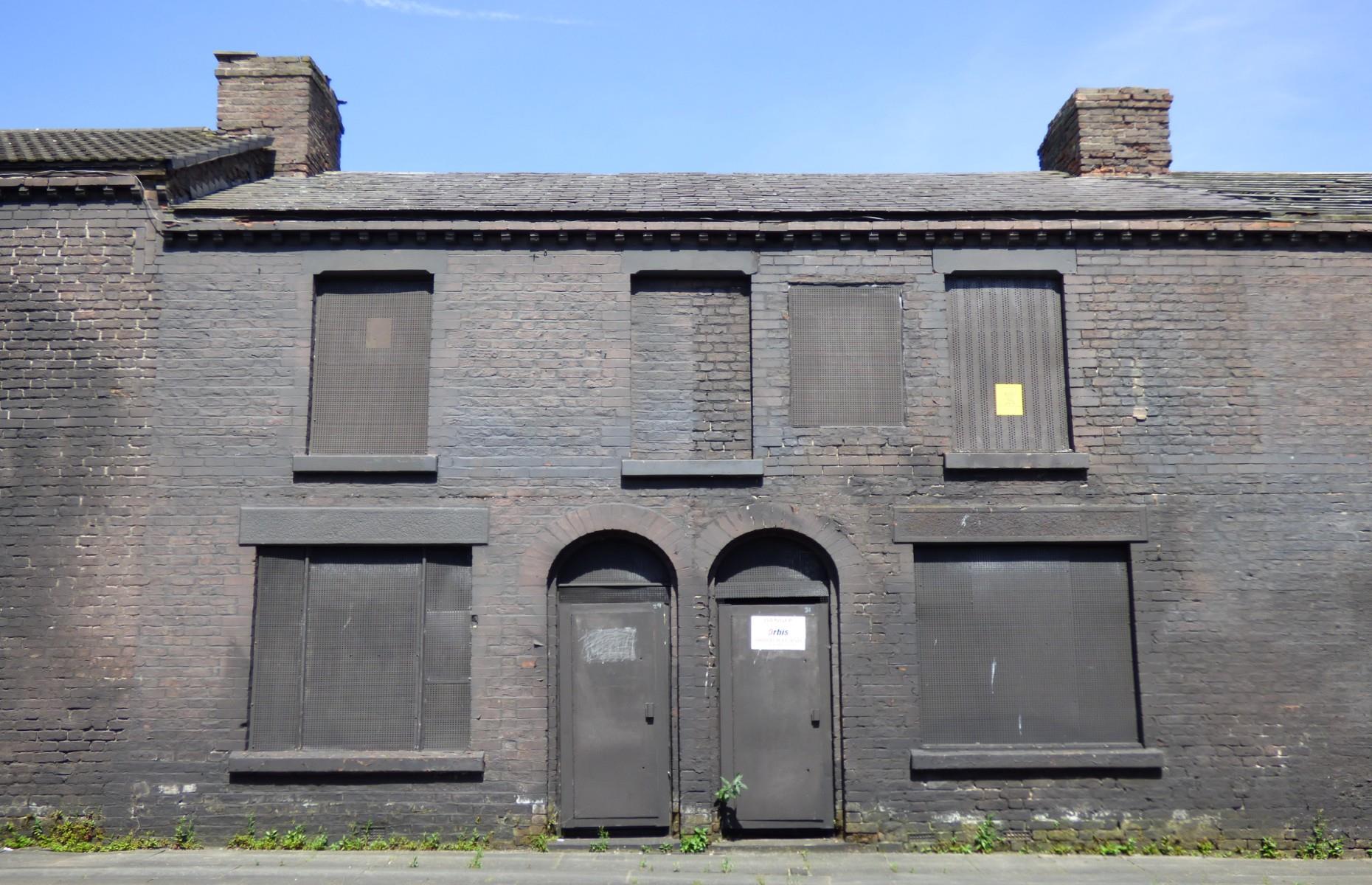 The deserted Welsh Streets of Liverpool, UK