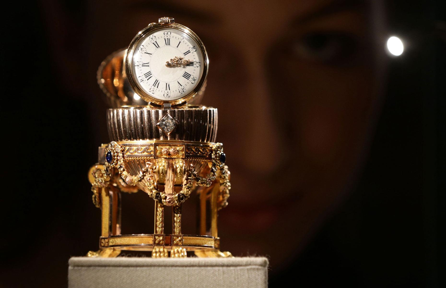 The Third Imperial Fabergé egg worth $33 million (£25.4m)