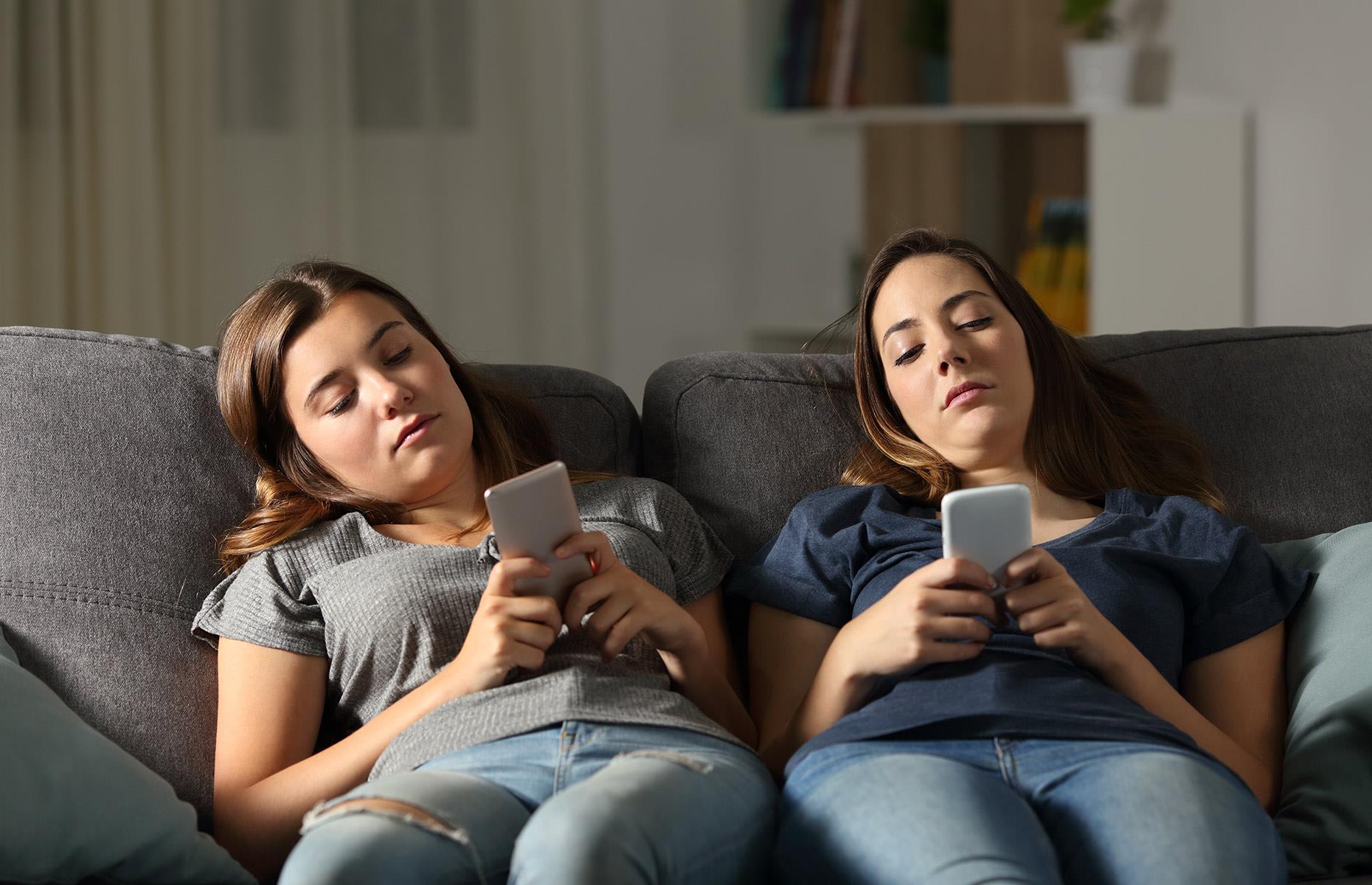 9. Spending too much time on your phone