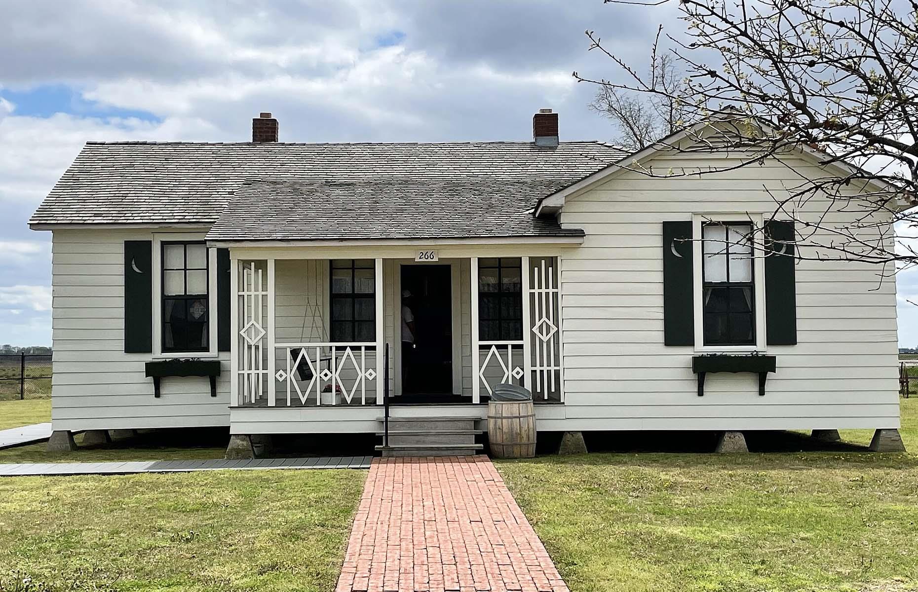 La maison d’enfance de Johnny Cash, Arkansas, États-Unis