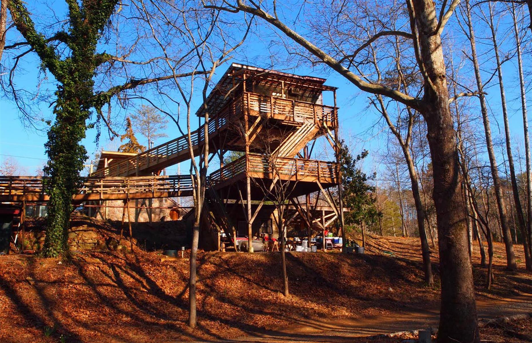 Virginia: room in a treehouse, Stanardsville