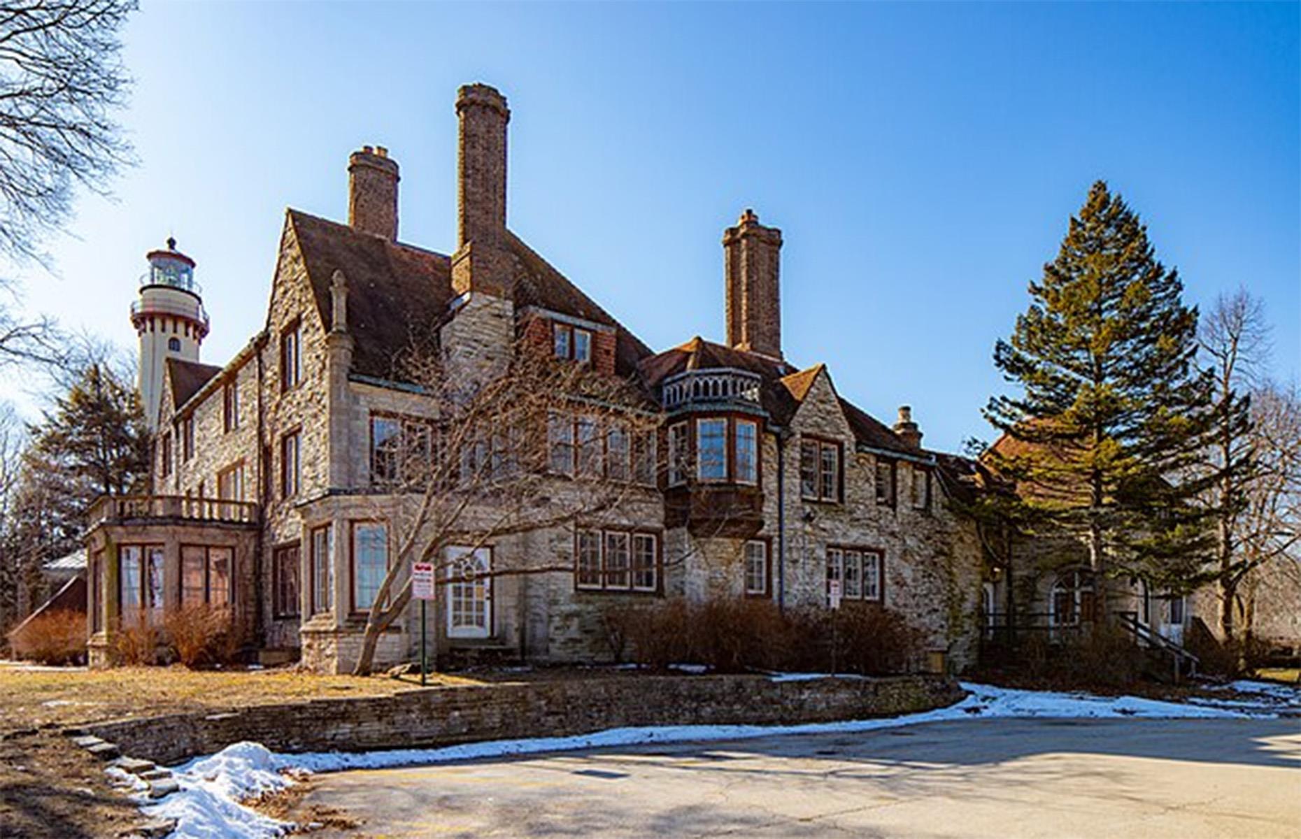 Explore the faded grandeur of the once-lavish lakeside beauty