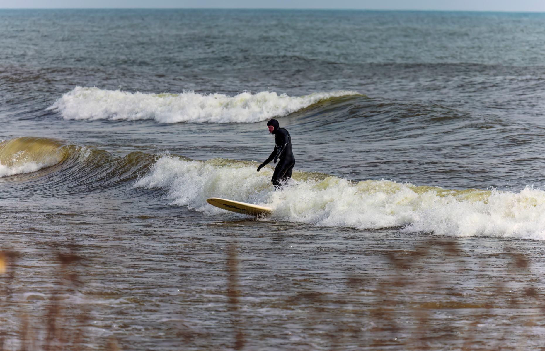 You can surf on the Great Lakes