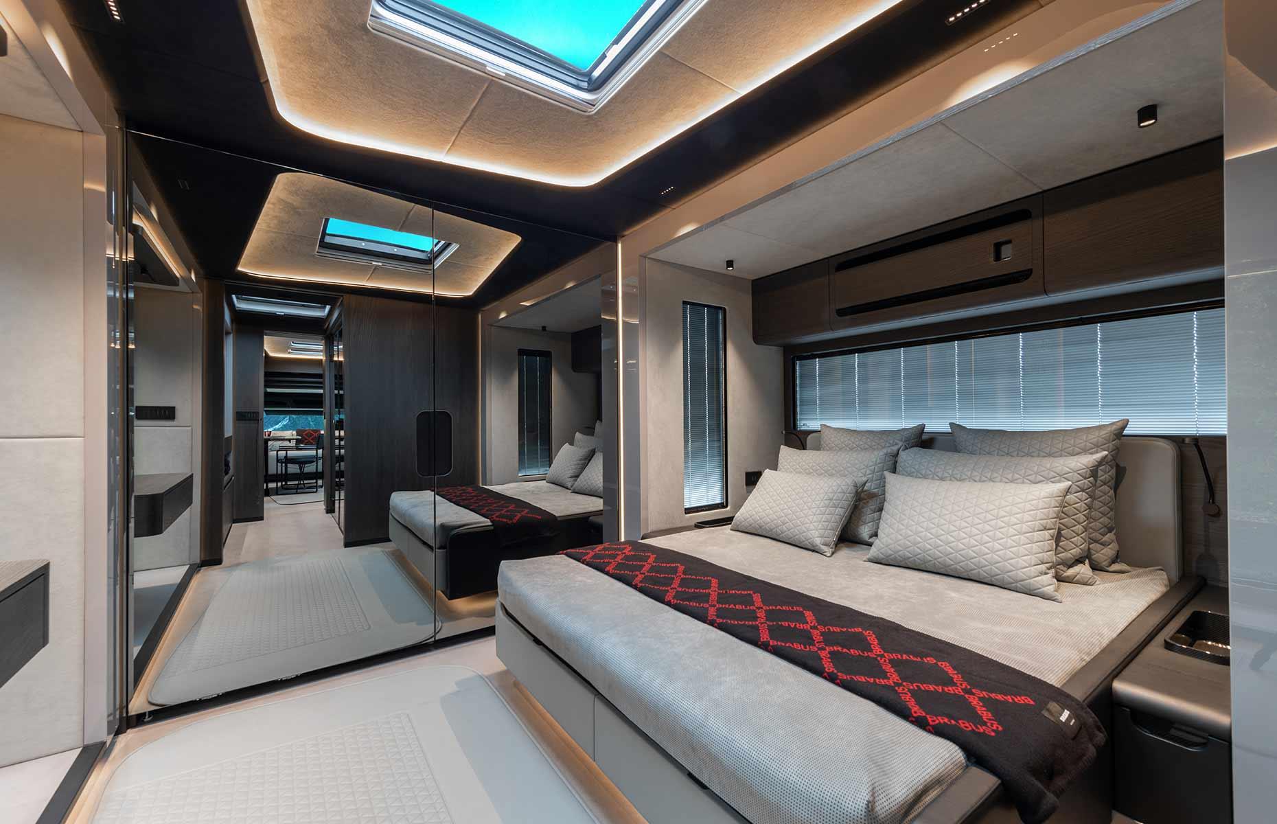 Brabus Big Boy 1200: plush sleeping quarters
