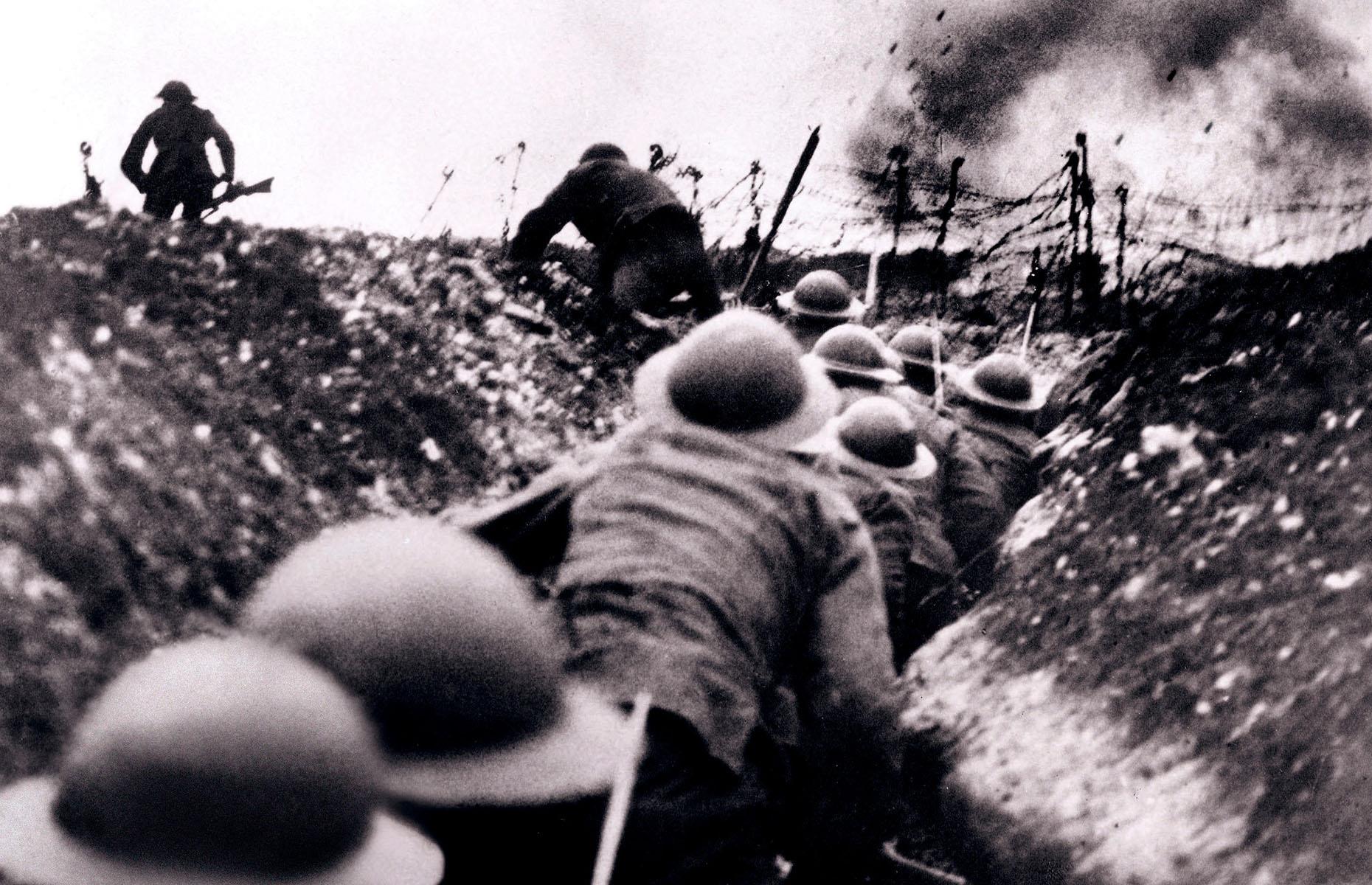 Most World War I soldiers were killed