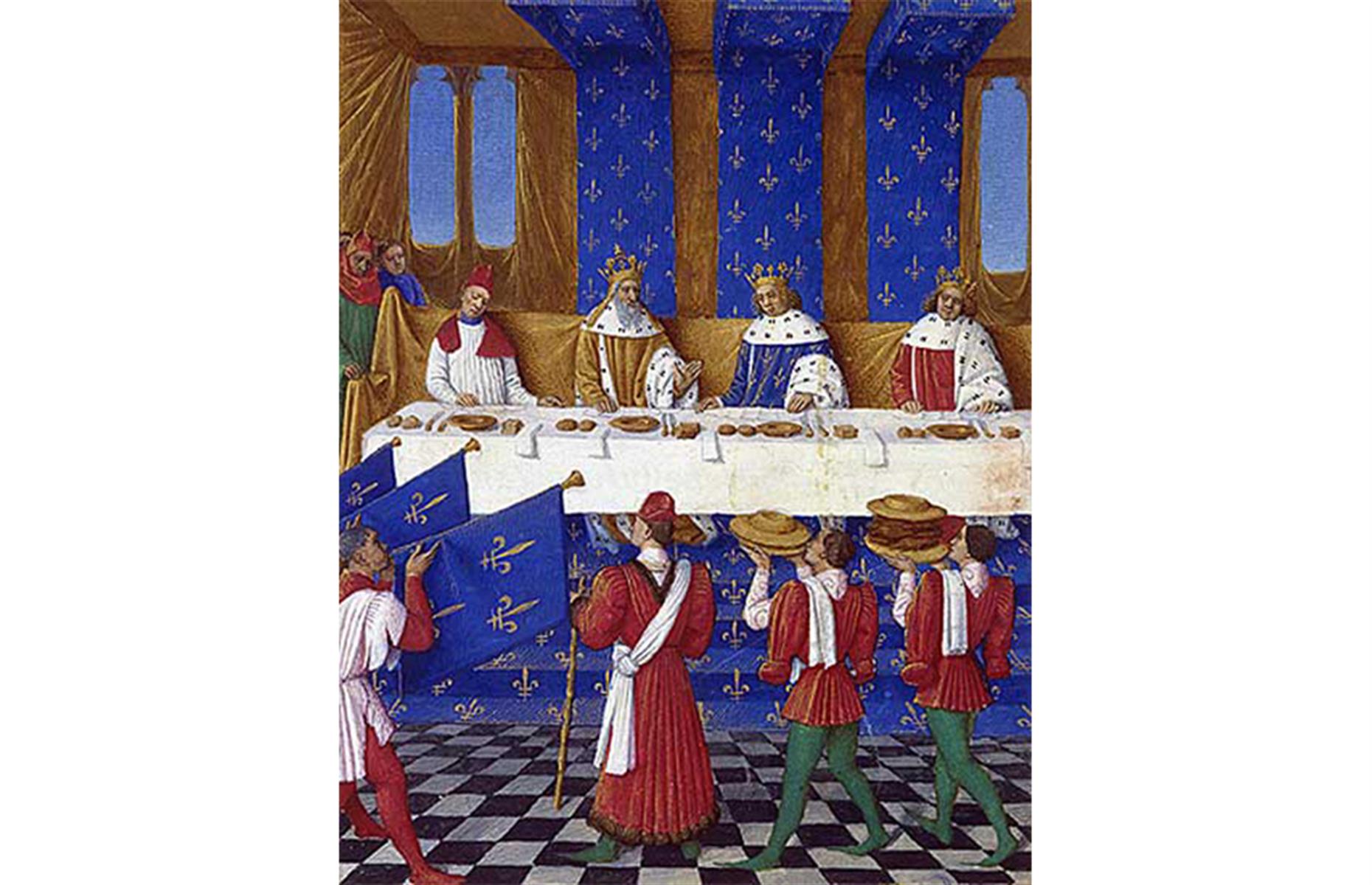A meaty medieval feast