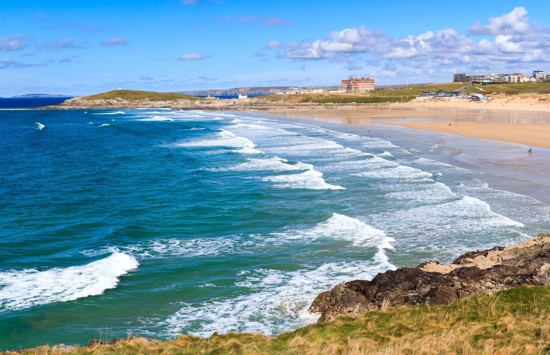 Fistral Beach, Cornwall, England, UK