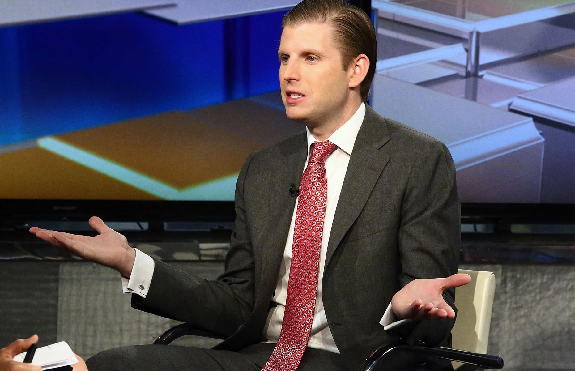 Eric Trump speaks out