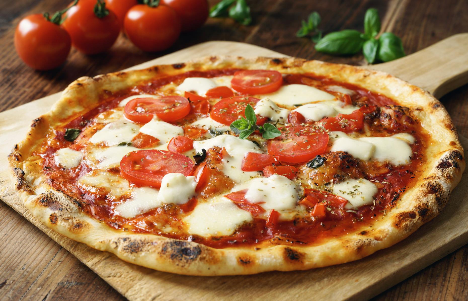 Margherita pizza