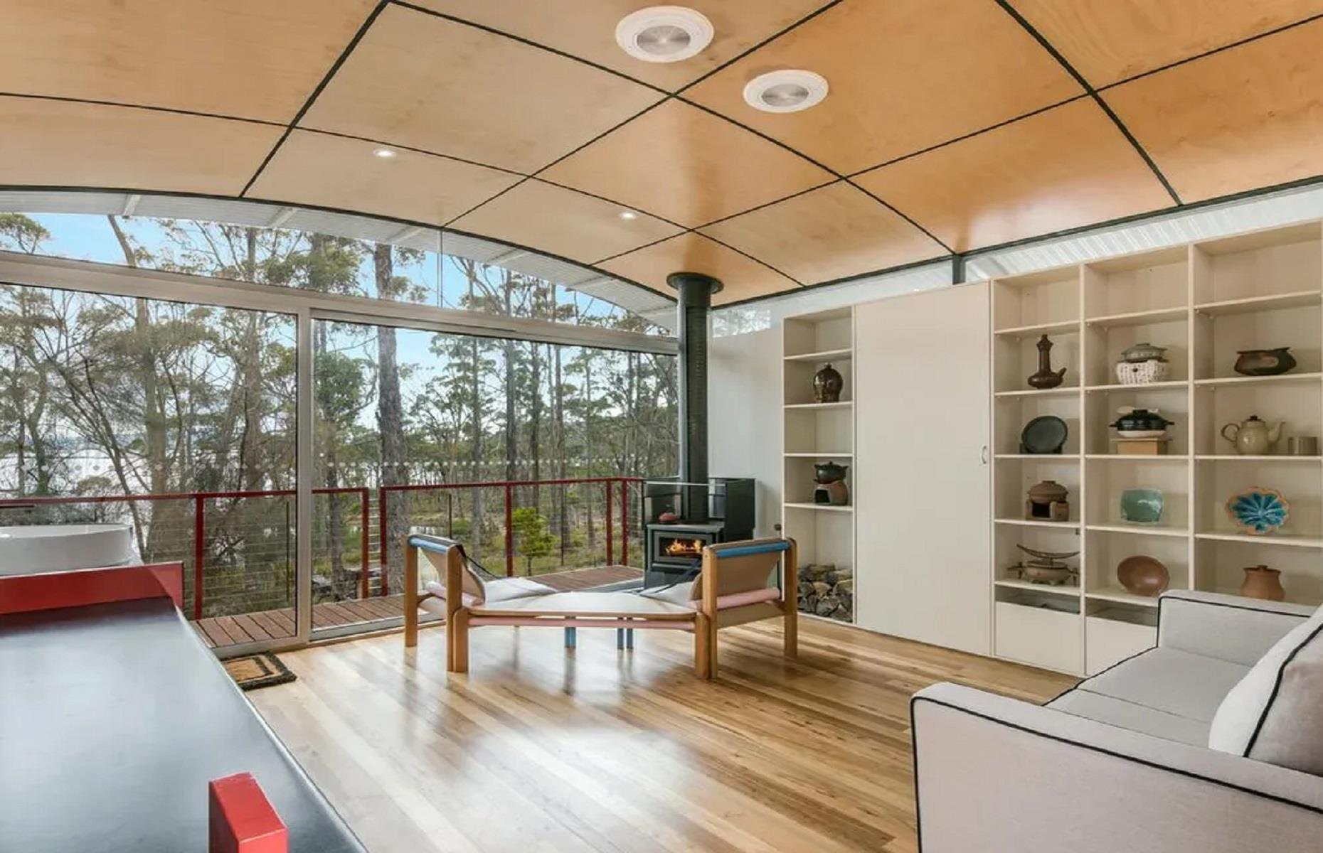 Geodesic dome house, Victoria, Australia