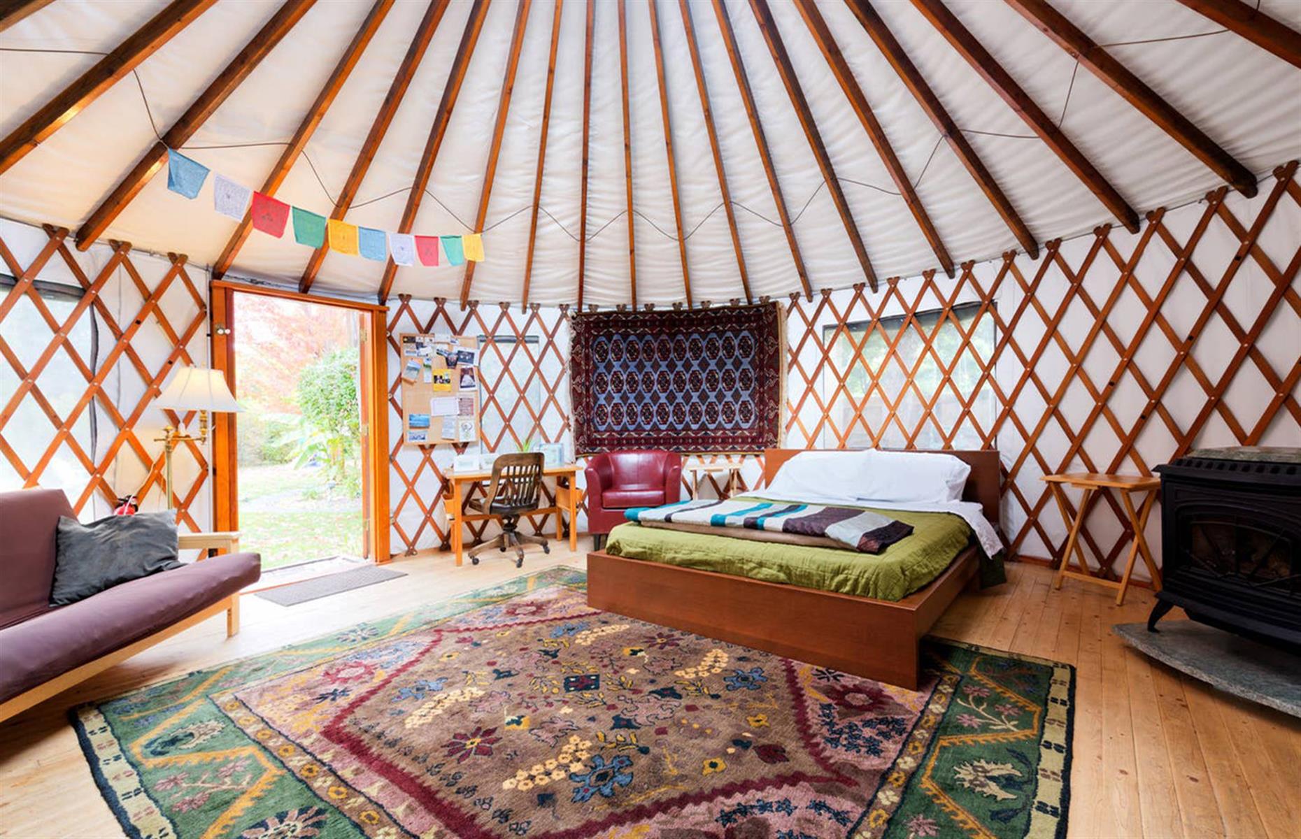 Idaho: urban yurt, Boise
