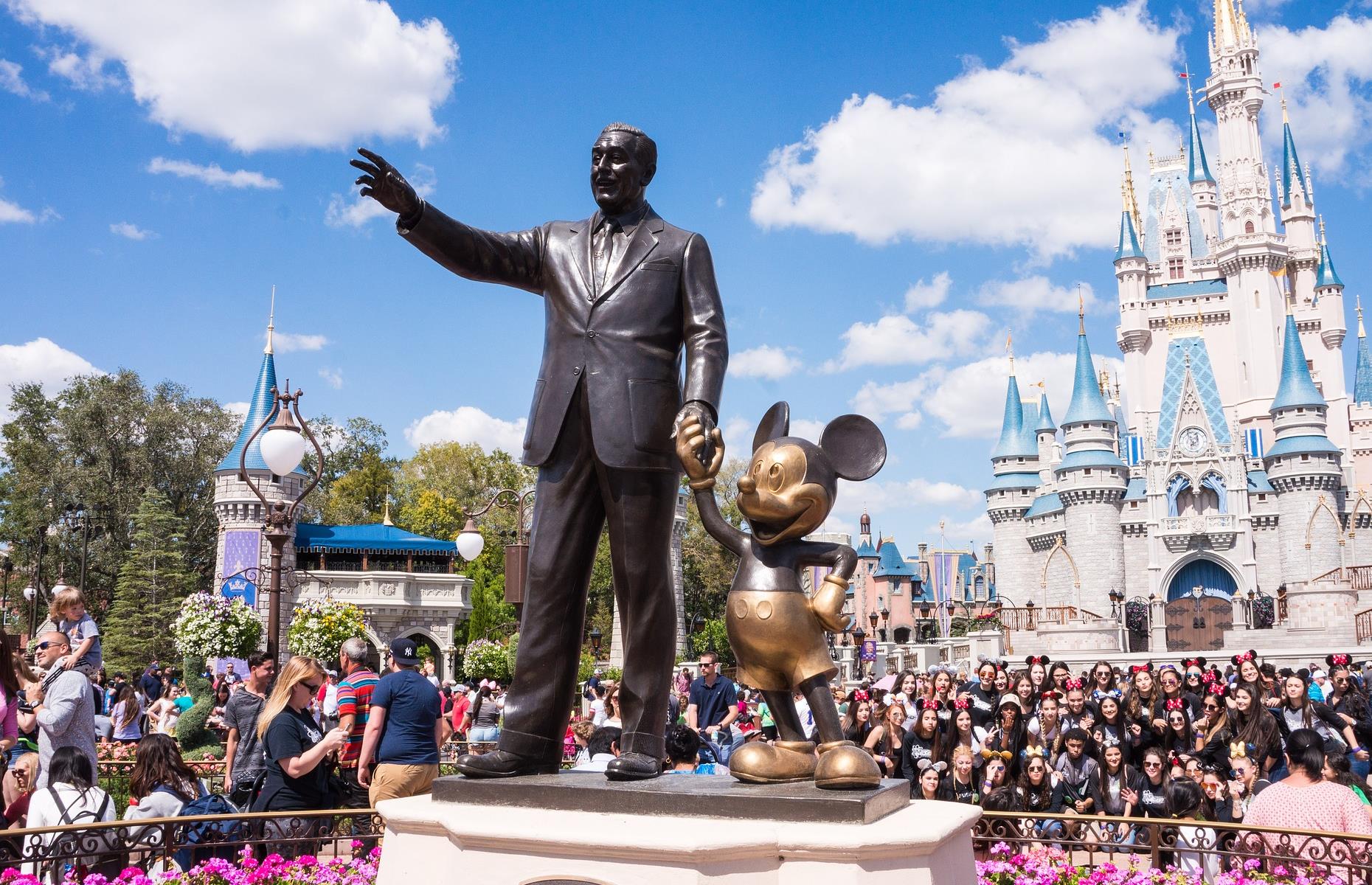 Now: Walt Disney World Resort, Florida