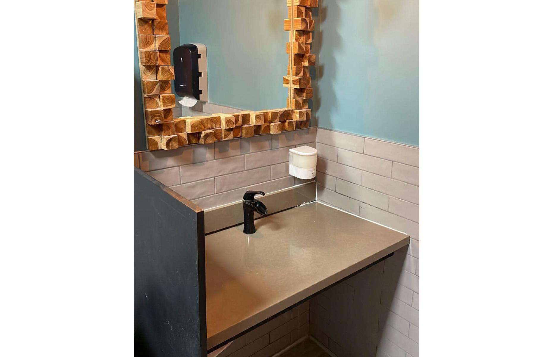 Incredible invisible sink