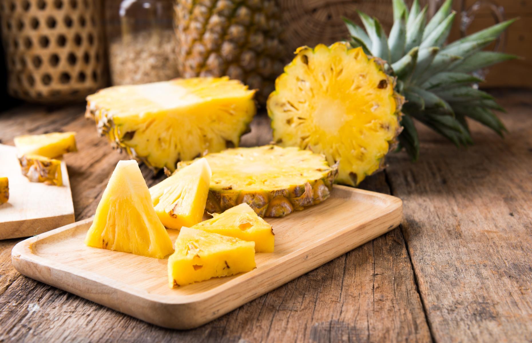 Use pineapple to tenderise meat