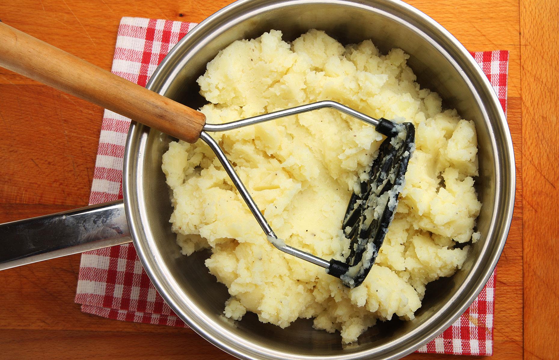 7. Mashed potatoes: the wrong way