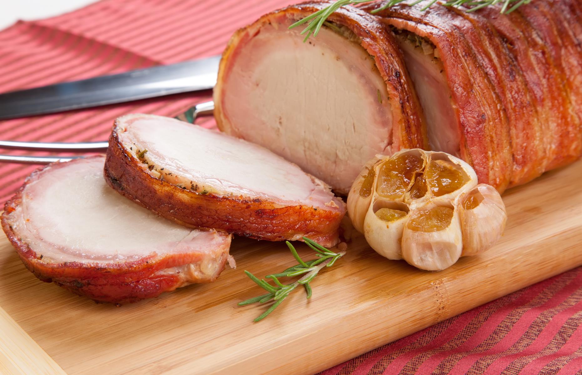 Prevent tenderloin drying out