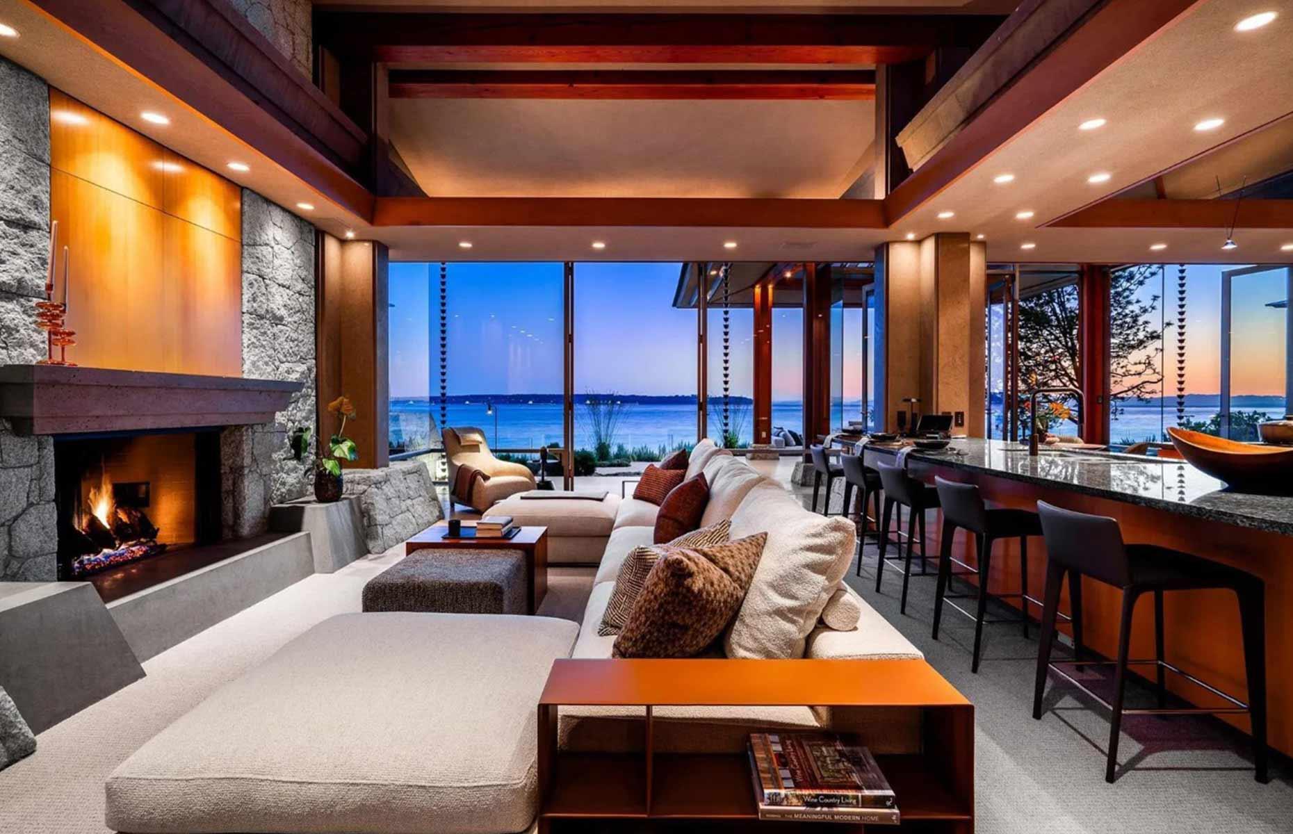 Waterfront mansion, British Columbia, Canada: £32 million ($42.5m)