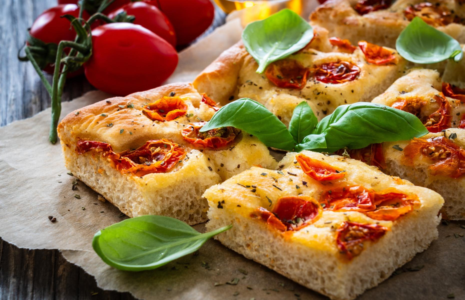 1995: focaccia