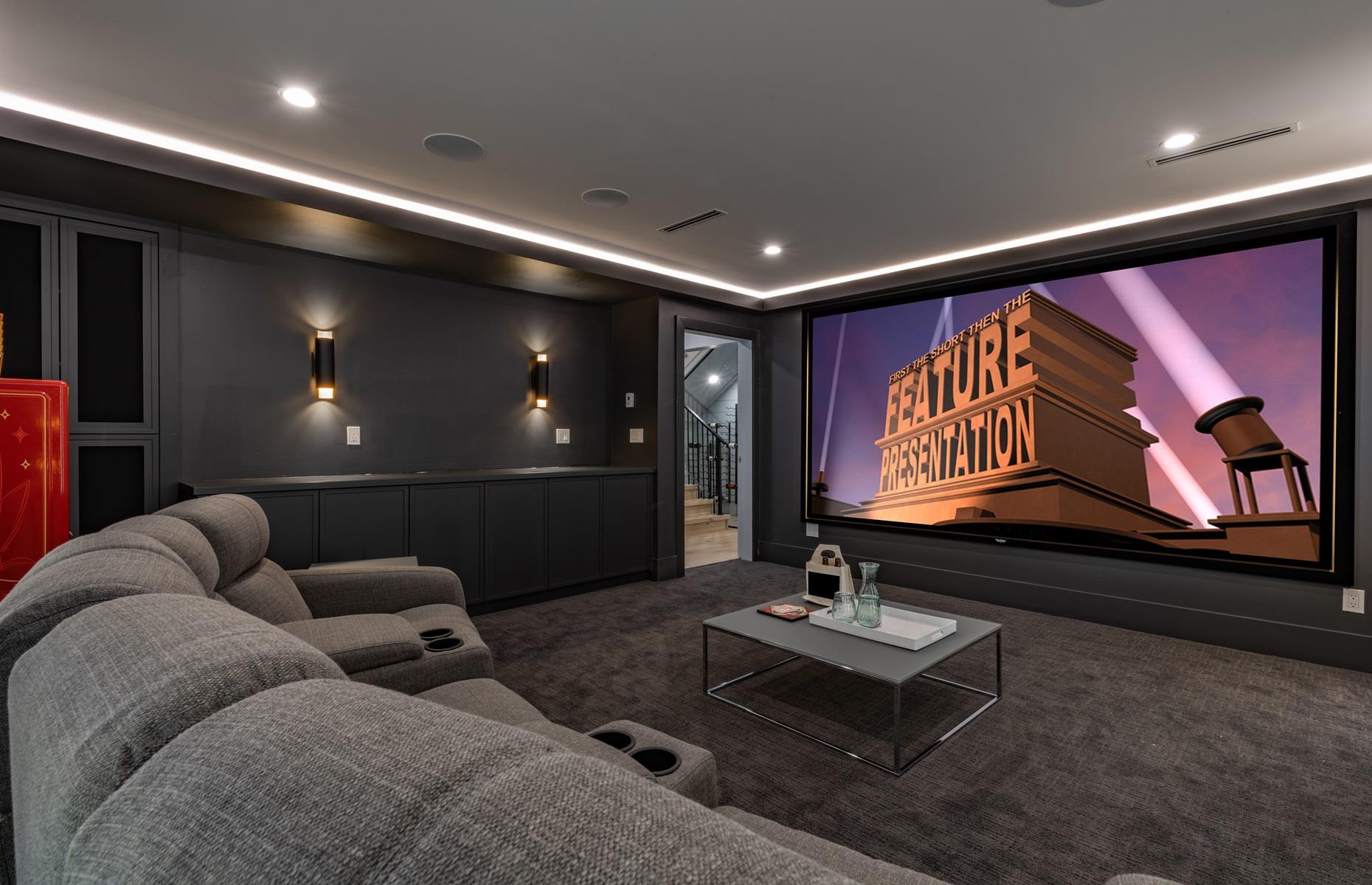 Building an entertainment room