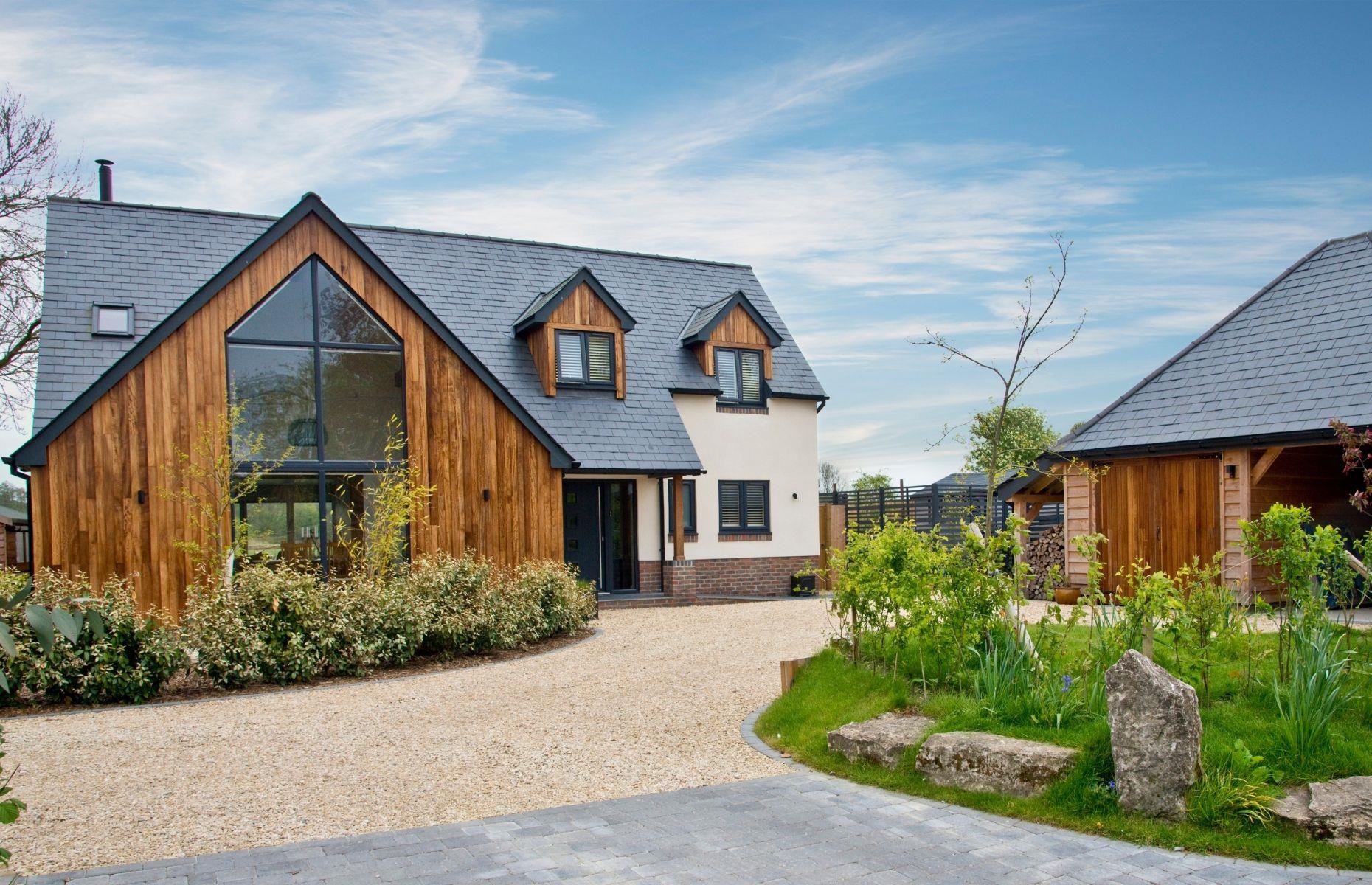 Timber-frame package home, Hampshire, UK