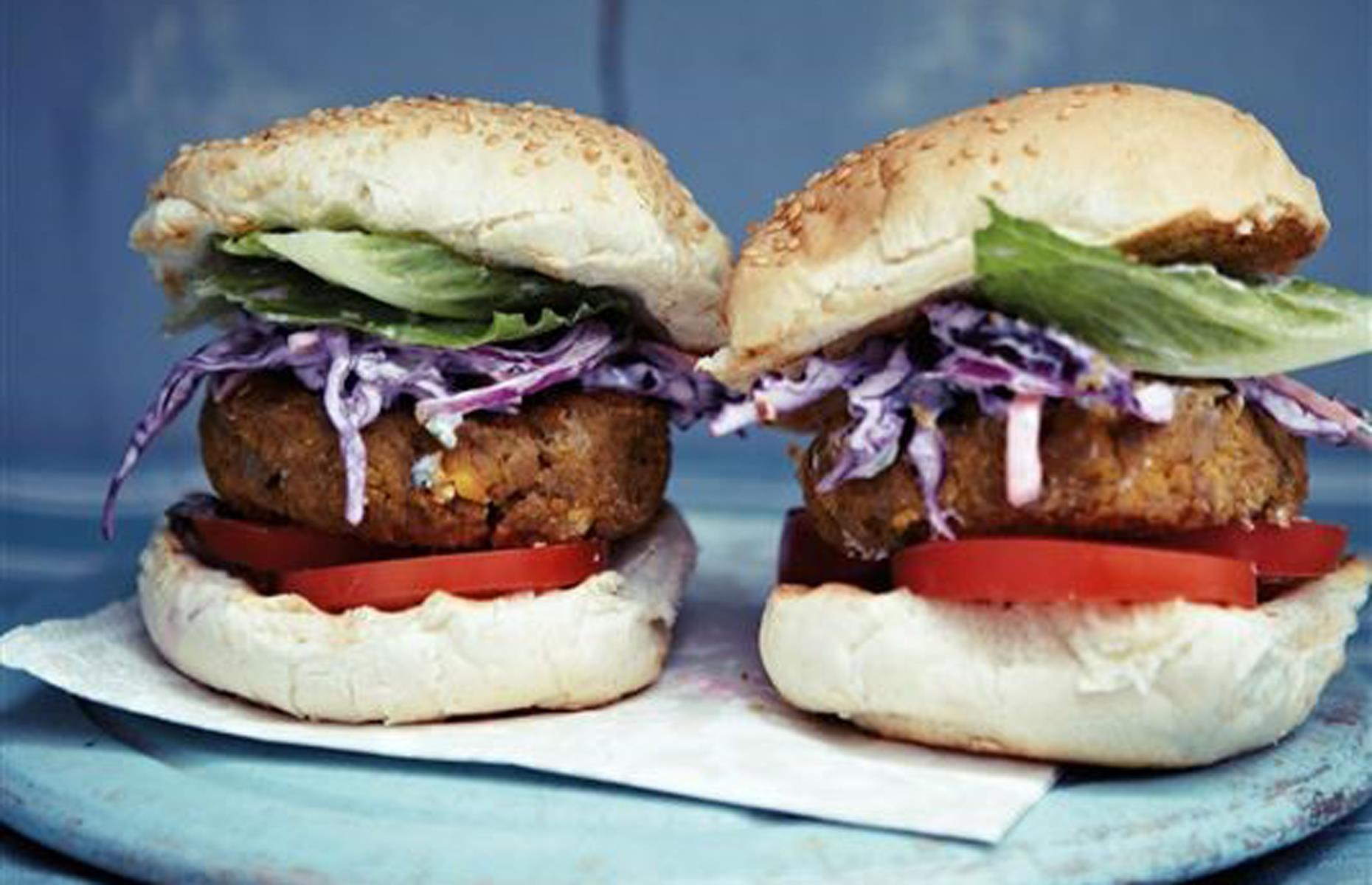 Chickpea burgers