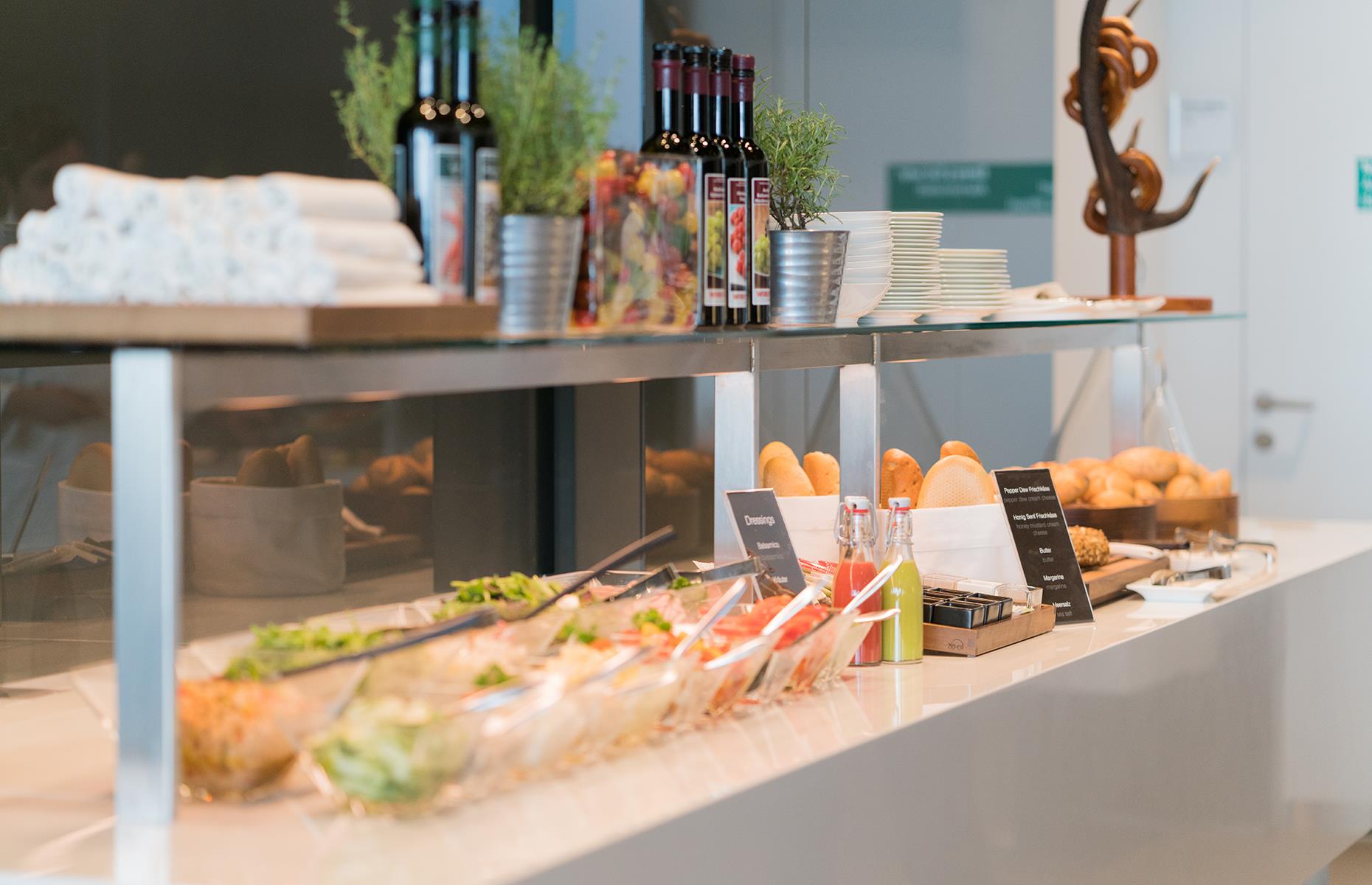 Lufthansa First Class Lounge, Frankfurt Airport, Germany