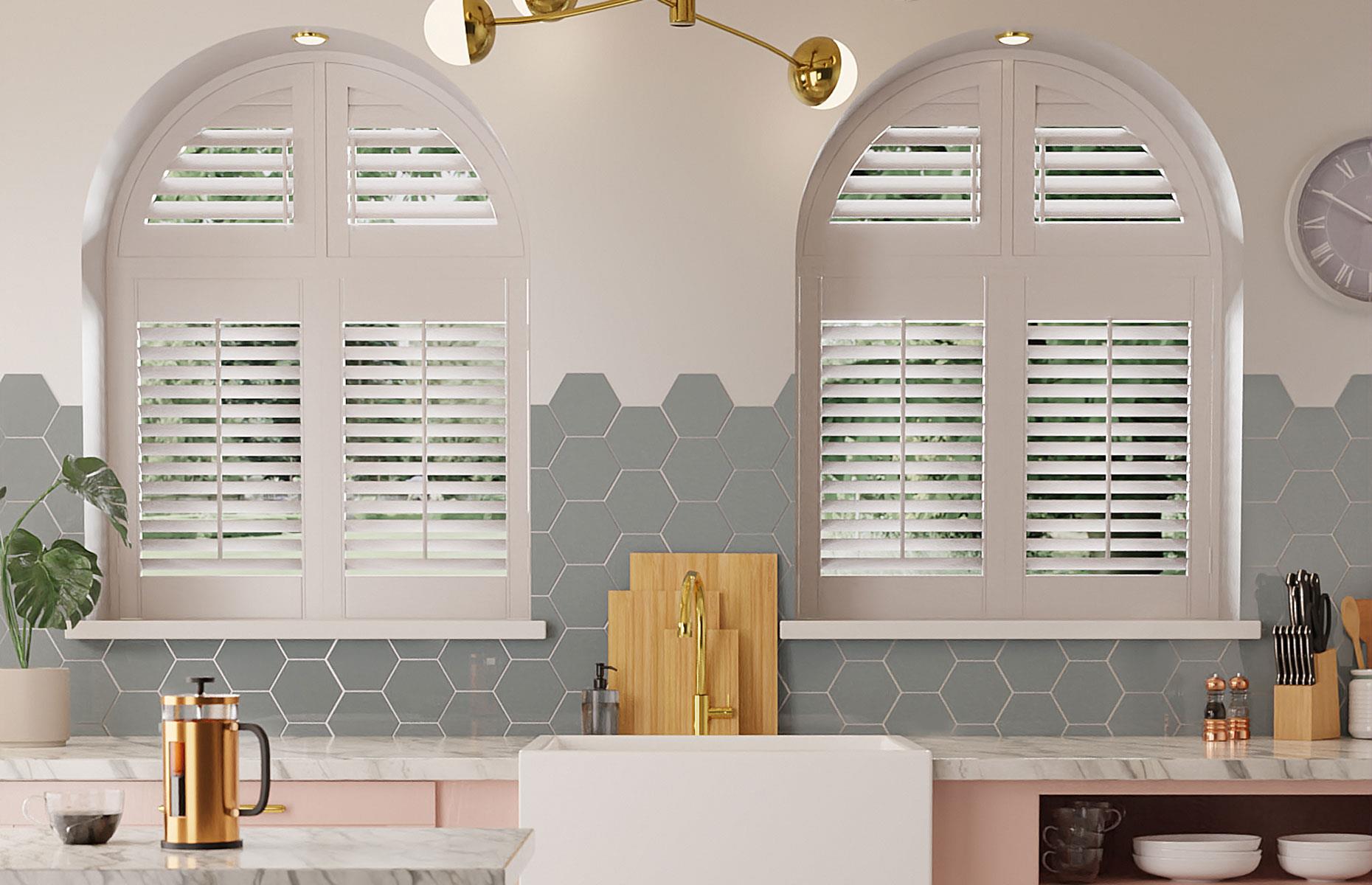 Install shutters