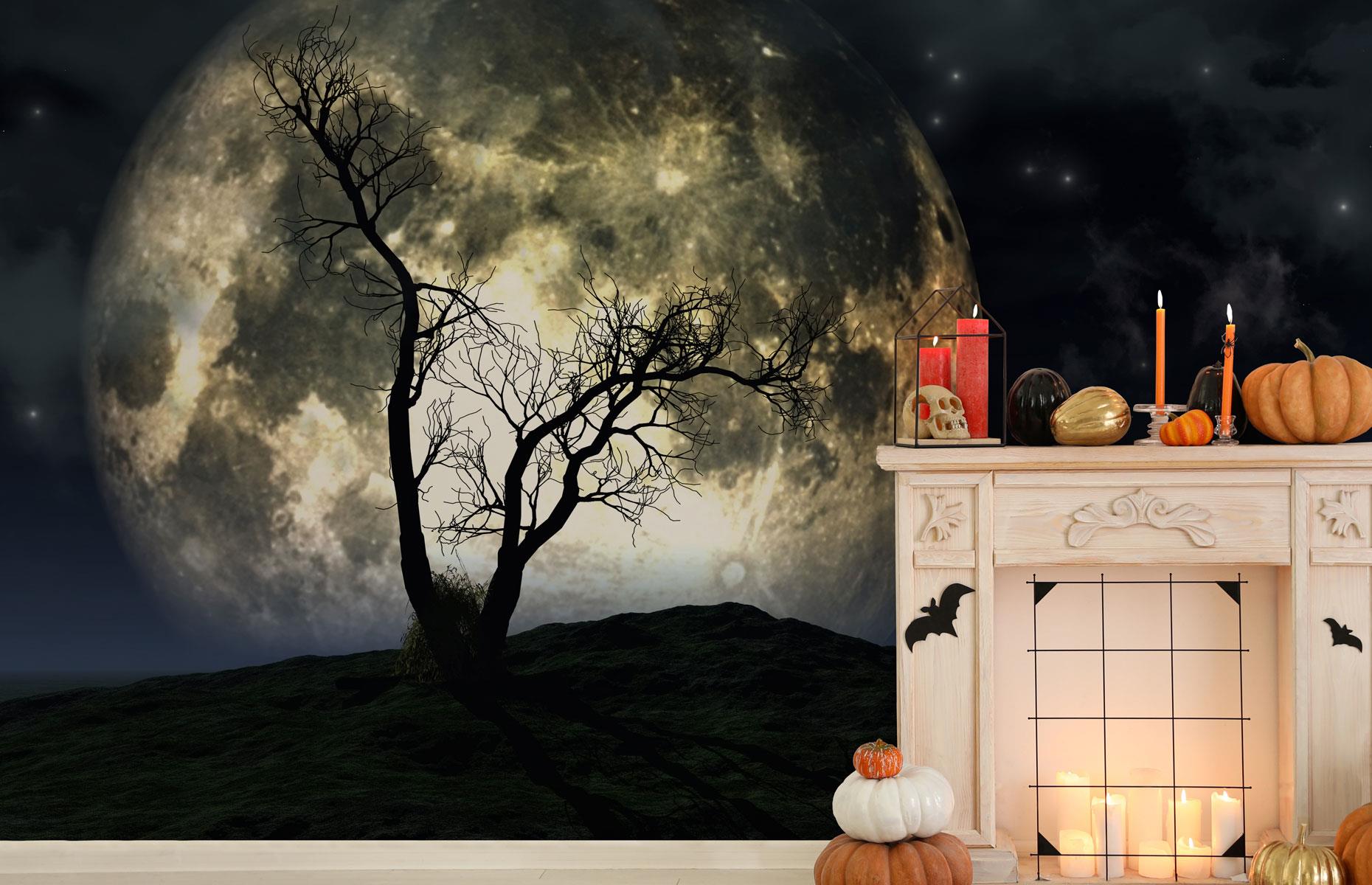 Conjure up a moonlit mural