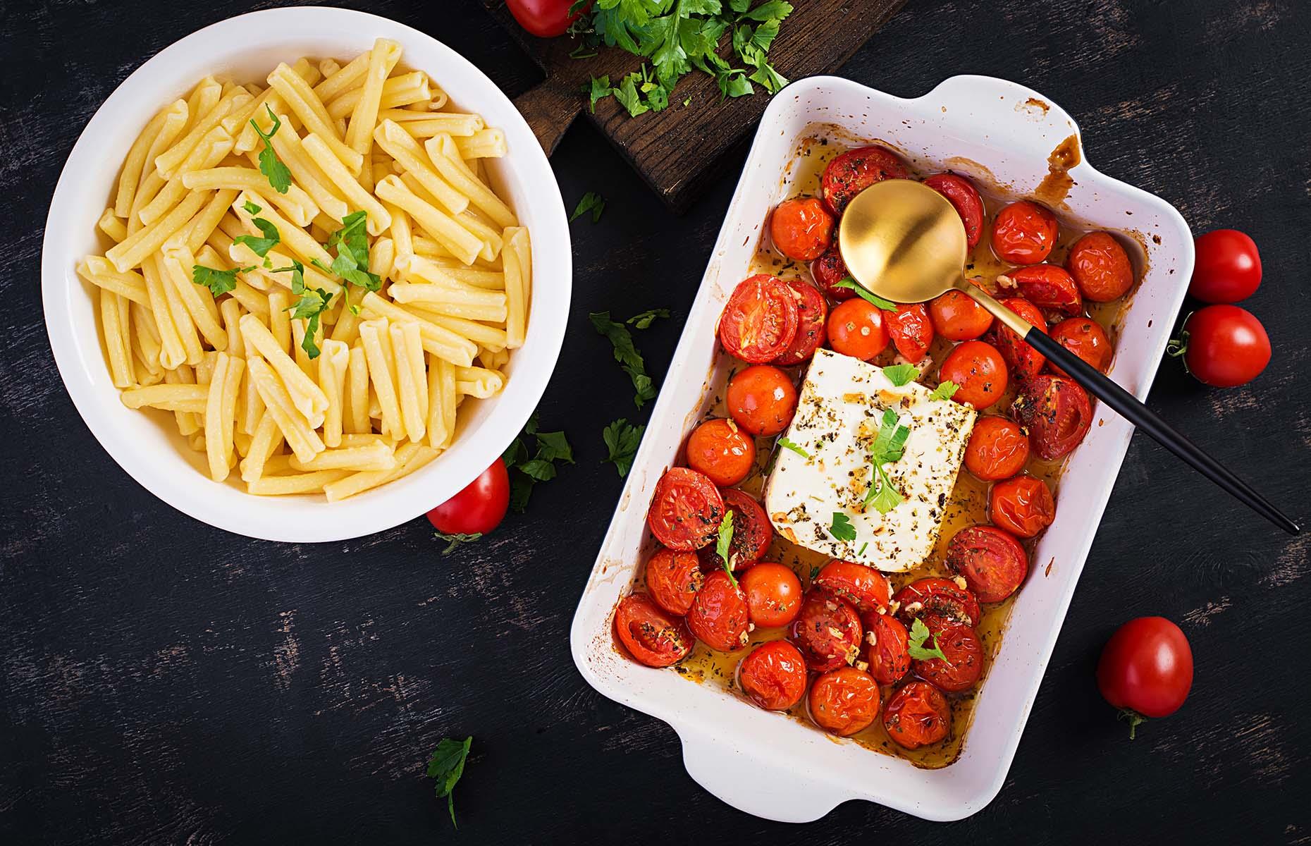 4. Feta pasta