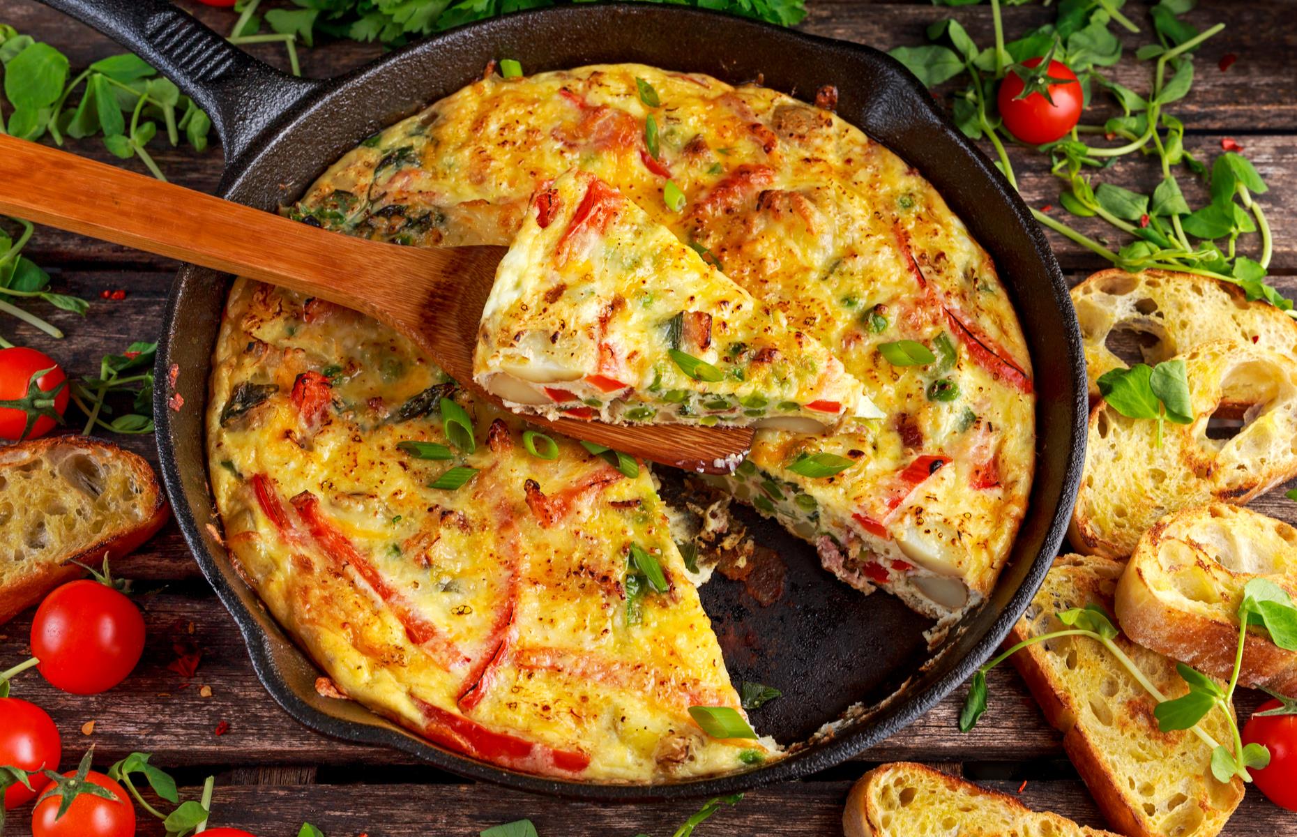31. Throw it in a frittata