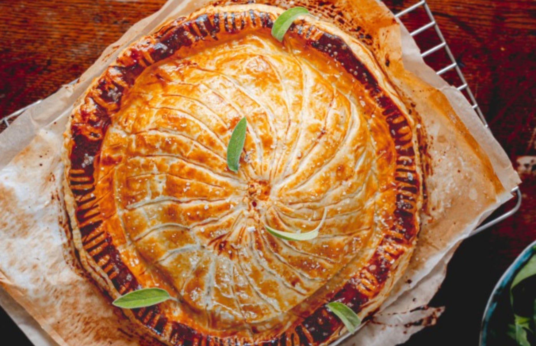 26. Butternut squash, potato and cheese pithivier  