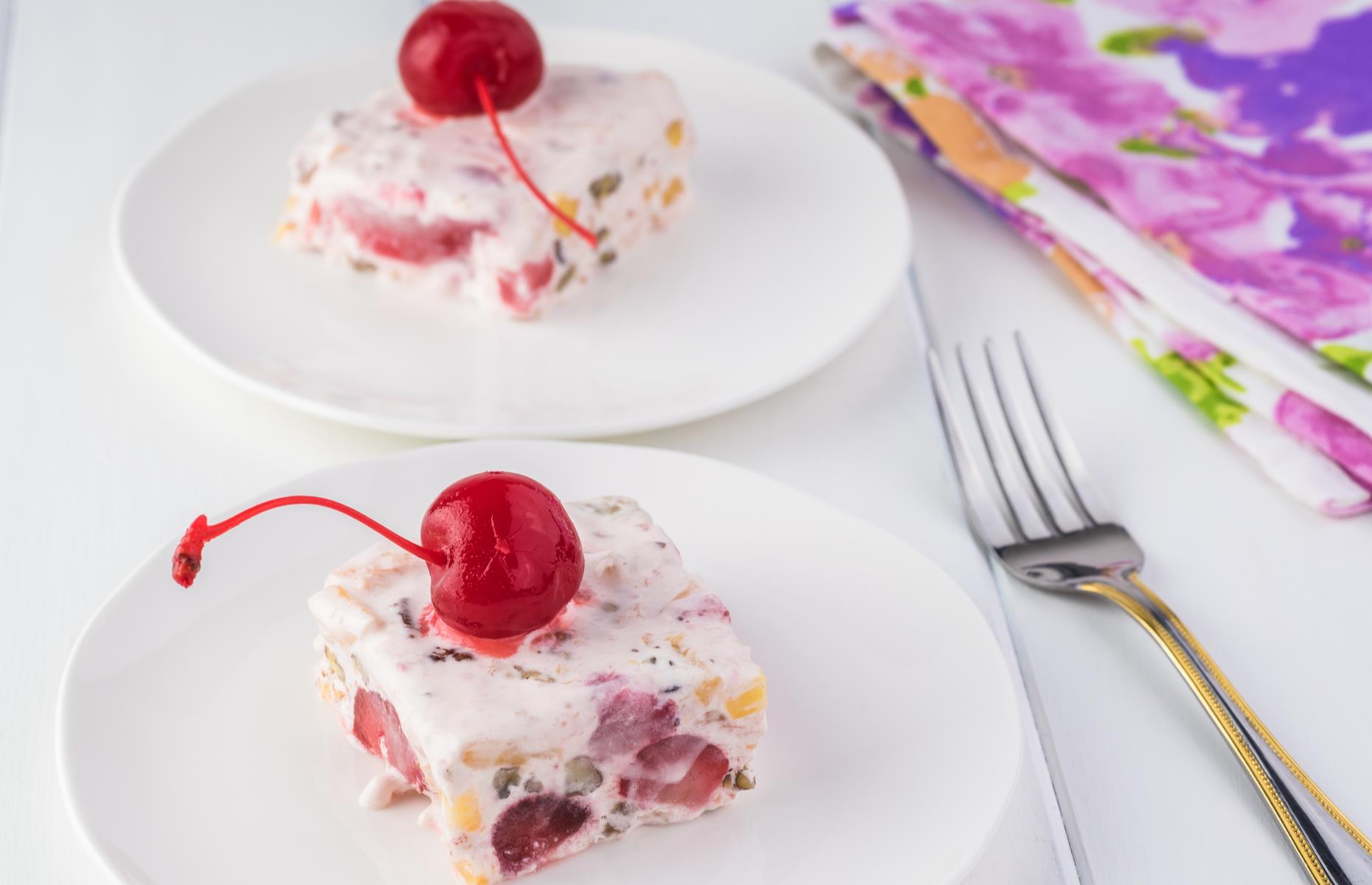15. Frozen fruit salad